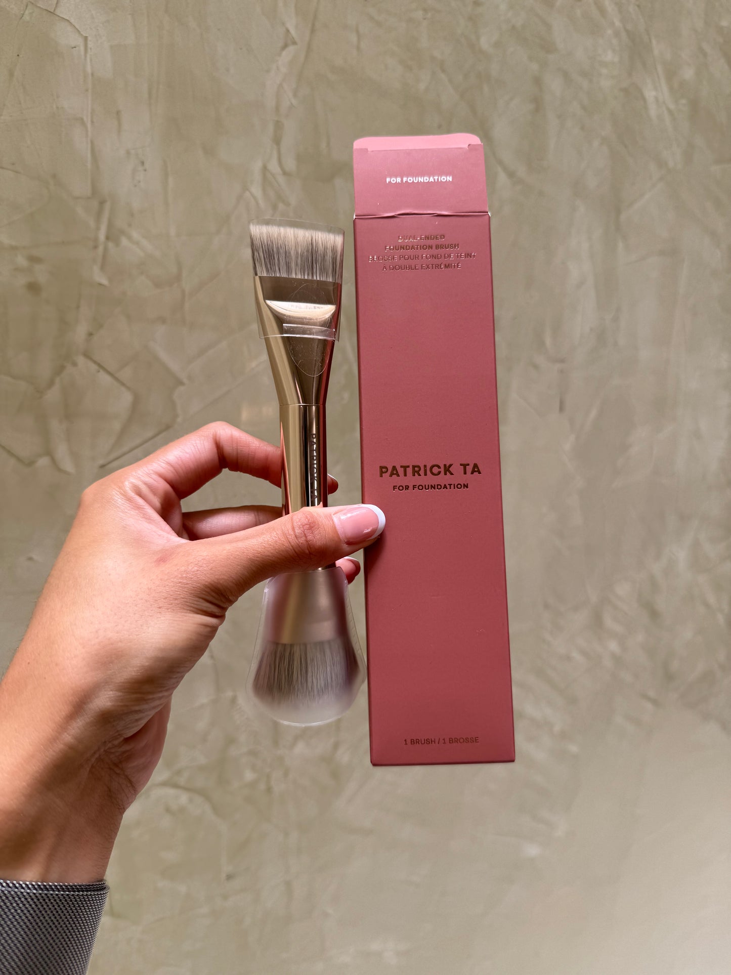 PATRICK TA Dual Ended Foundation Brush