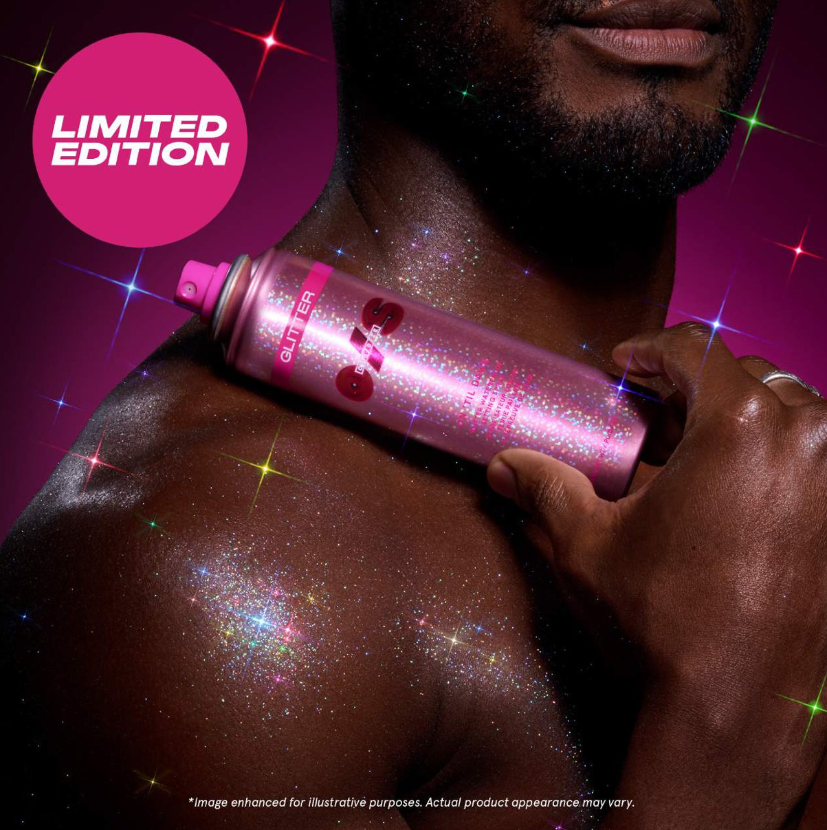 ONE/SIZE by Patrick Starrr On 'Til Dawn Glitter Waterproof Setting Spray