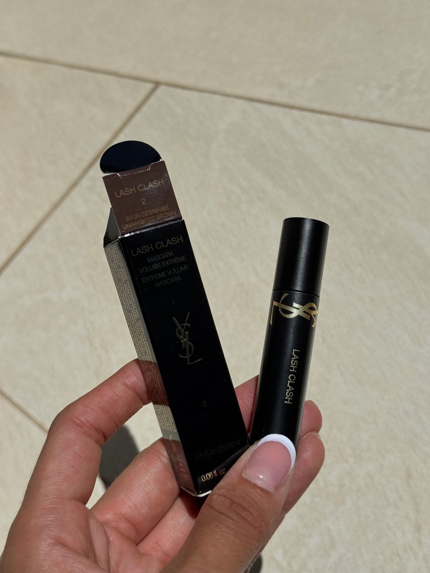Mini mascara de pestañas YSL Cafe