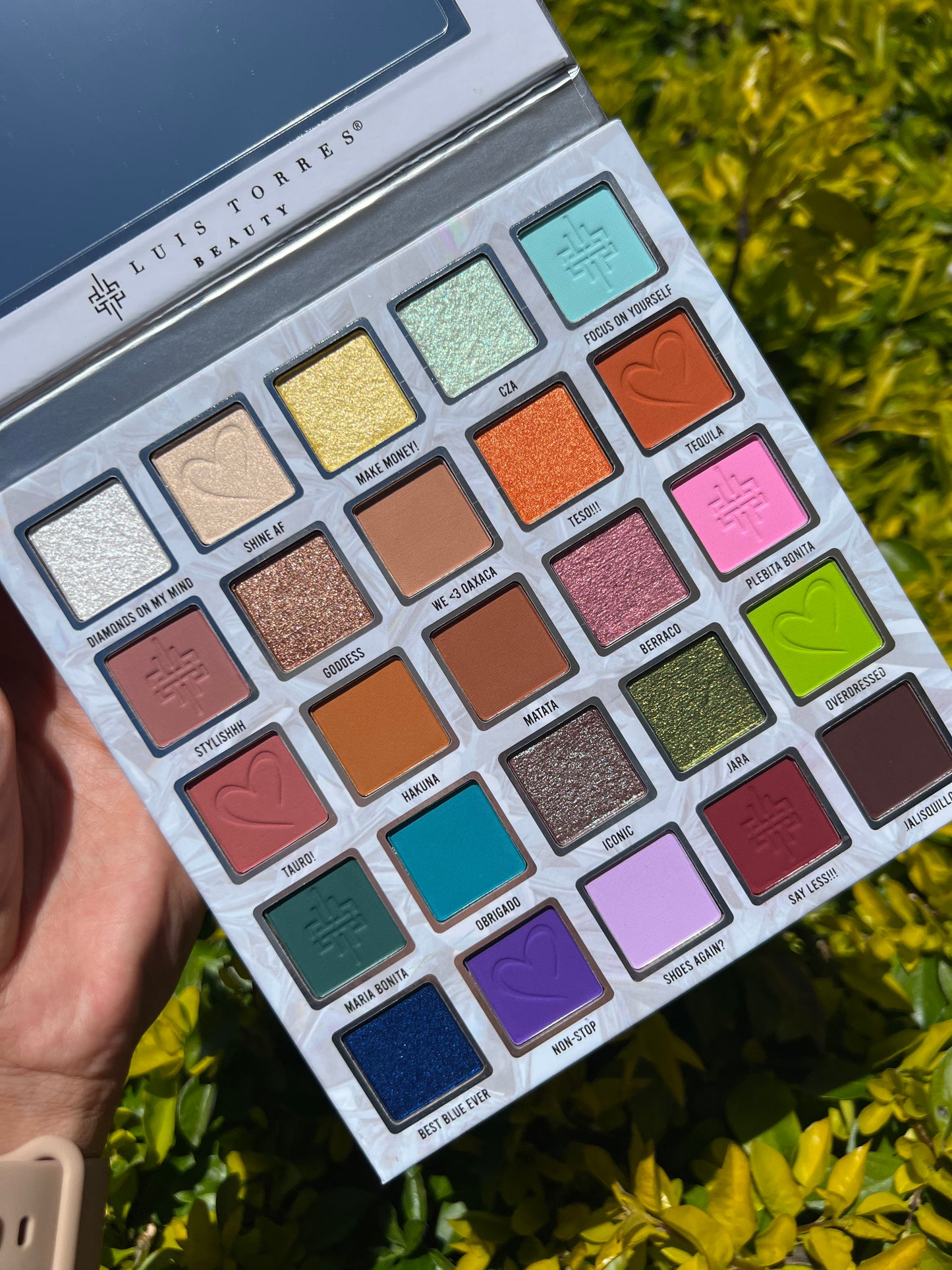Overdressed Shadow Palette LUIS TORRES X Beauty Creations