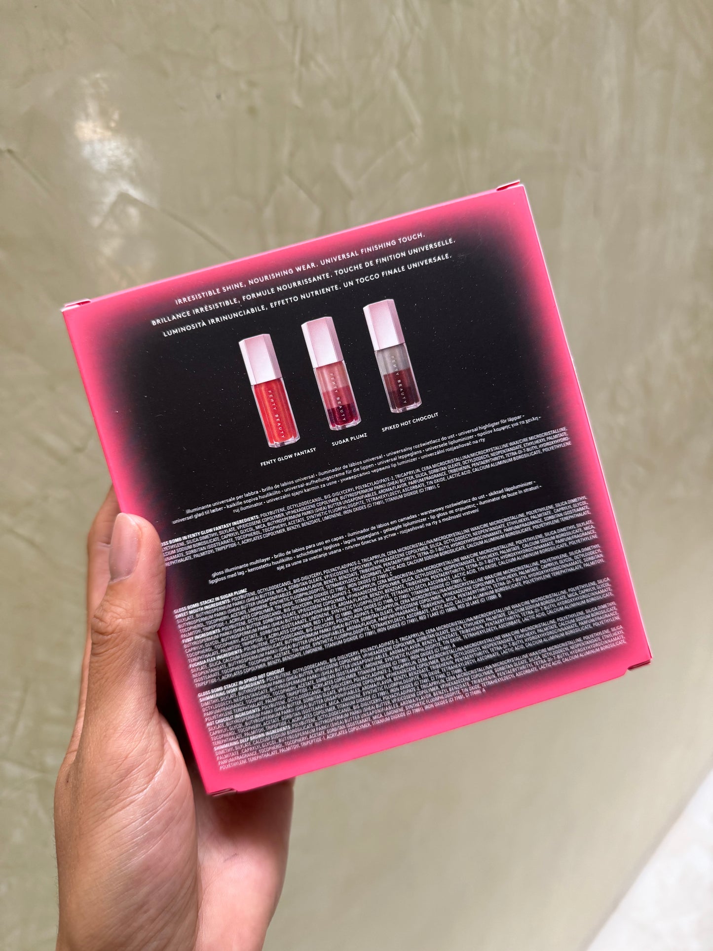 Fenty Beauty by Rihanna Glossy Posse VIII 3-Piece Lip Luminizer Set