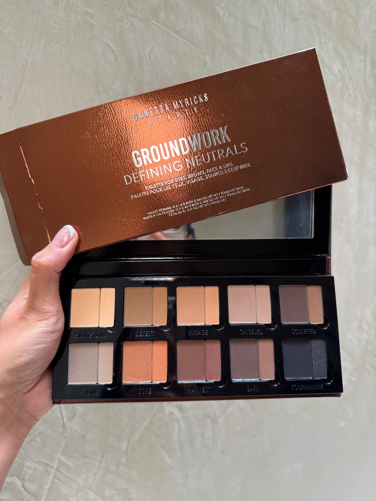 Danessa Myricks Beauty Groundwork: Defining Neutrals - Palette For Eyes, Brows, Face & Lips
