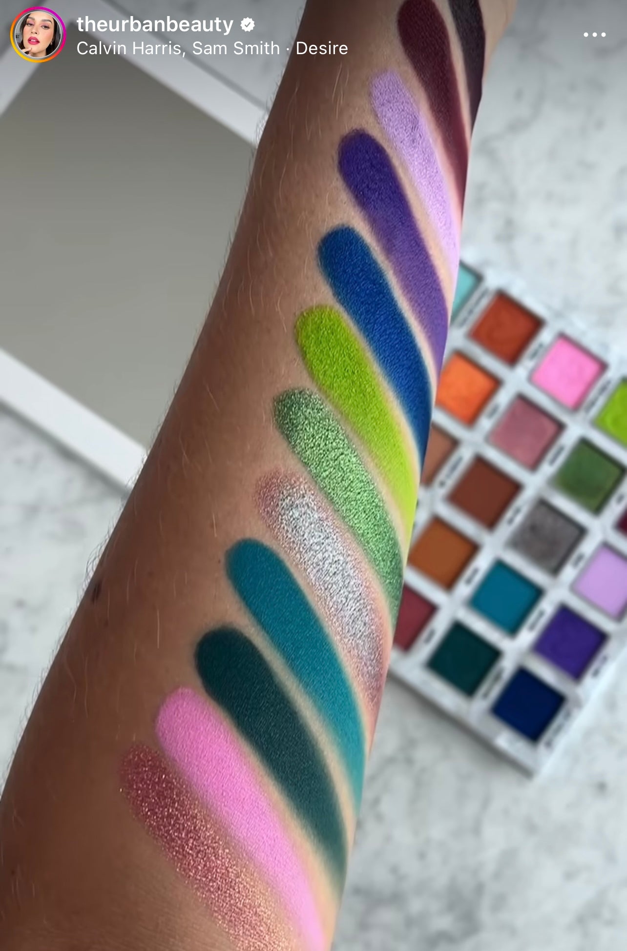 Overdressed Shadow Palette LUIS TORRES X Beauty Creations