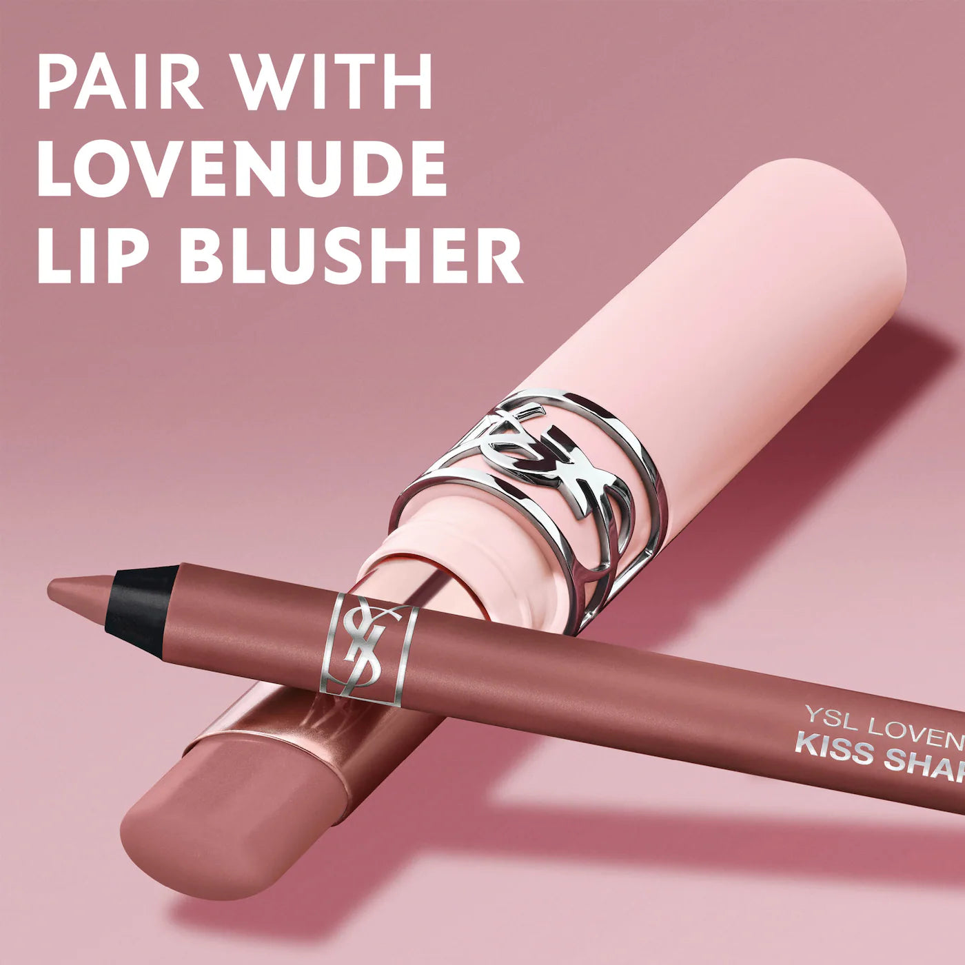 Yves Saint Laurent- MINI Kiss Shaper Long-Lasting Sculpting Lip Liner- Tono 1 Pink nude