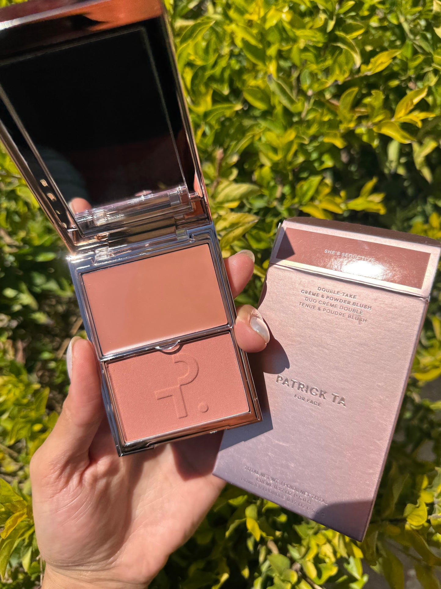 Major Headlines Double-Take Crème & Powder Blush Duo - She’s Seductive - Patrick Ta