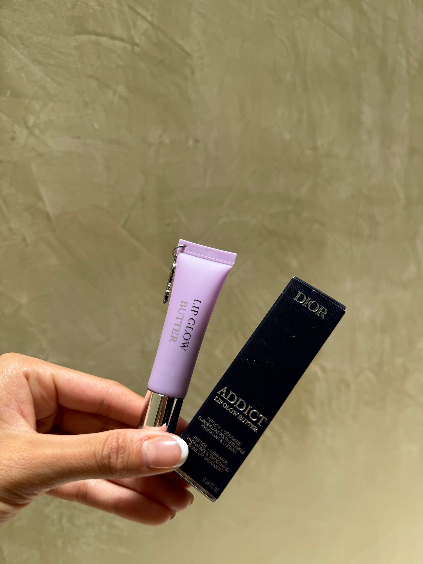 Lip Glow Butter Hydrating Gloss Balm DIOR 102 Glazed Lavender