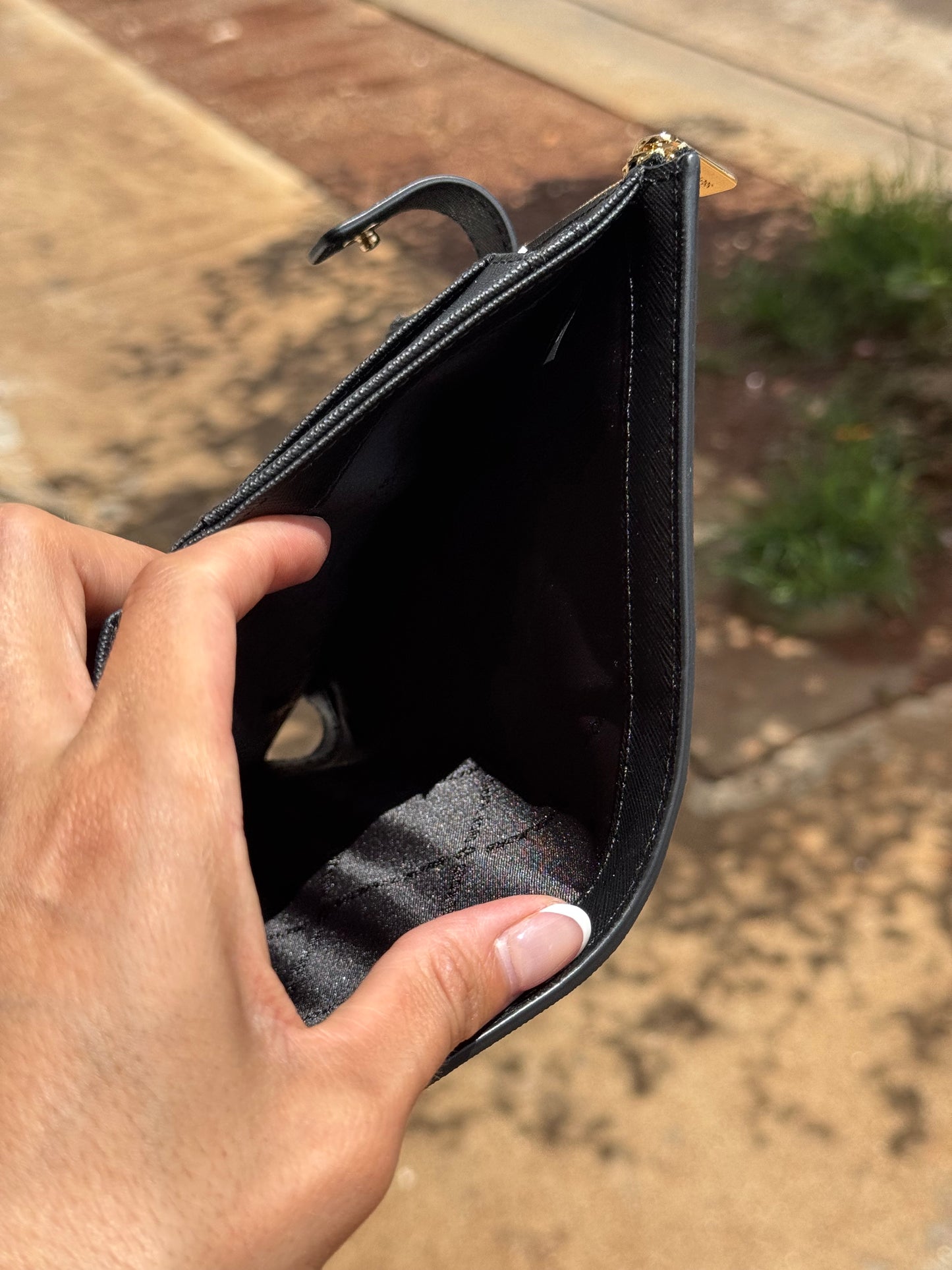 Phone Wallet Michael Kors Negra
