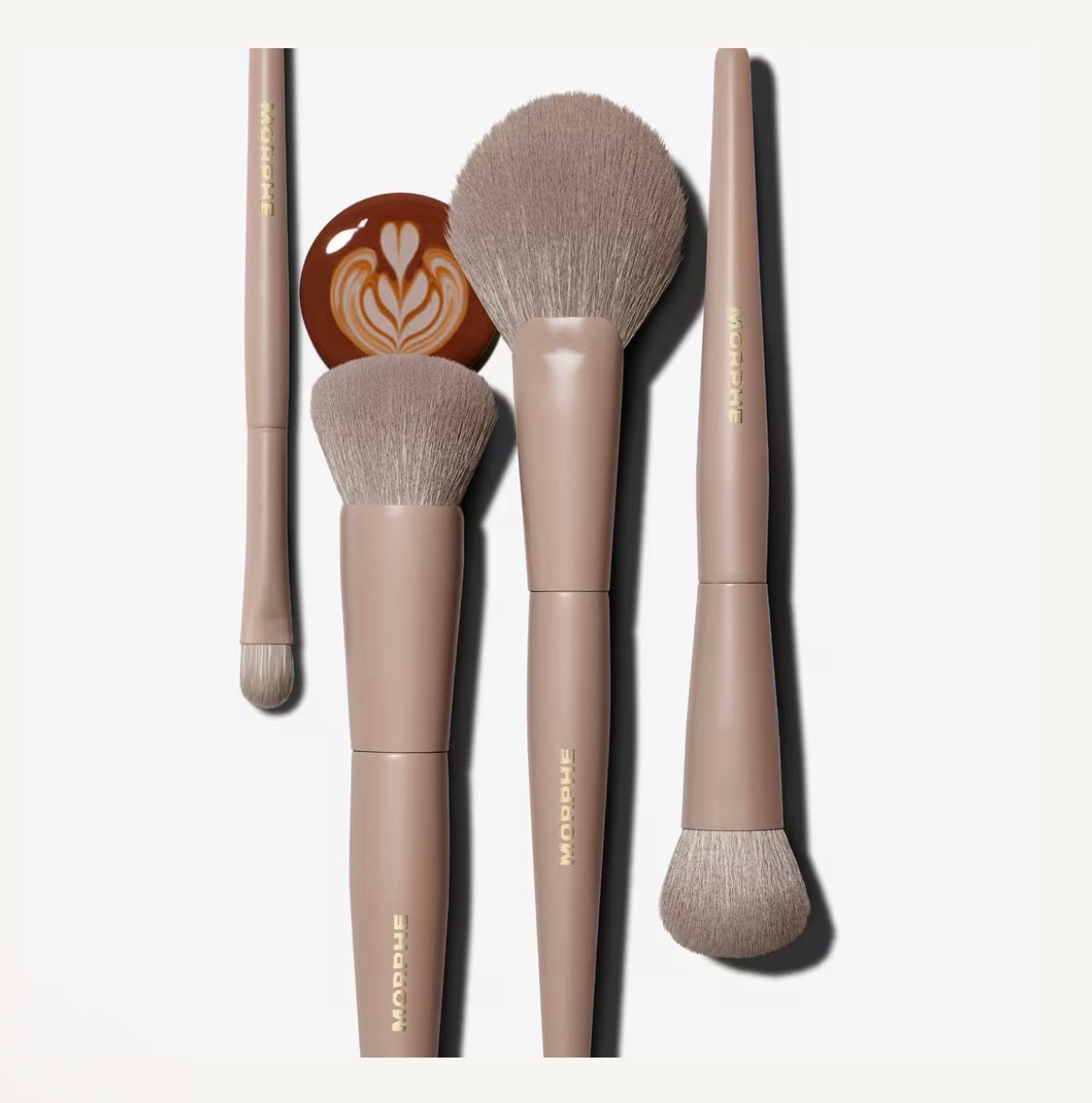 Morphe- Iced Mocha 4-Piece Face Brush Set