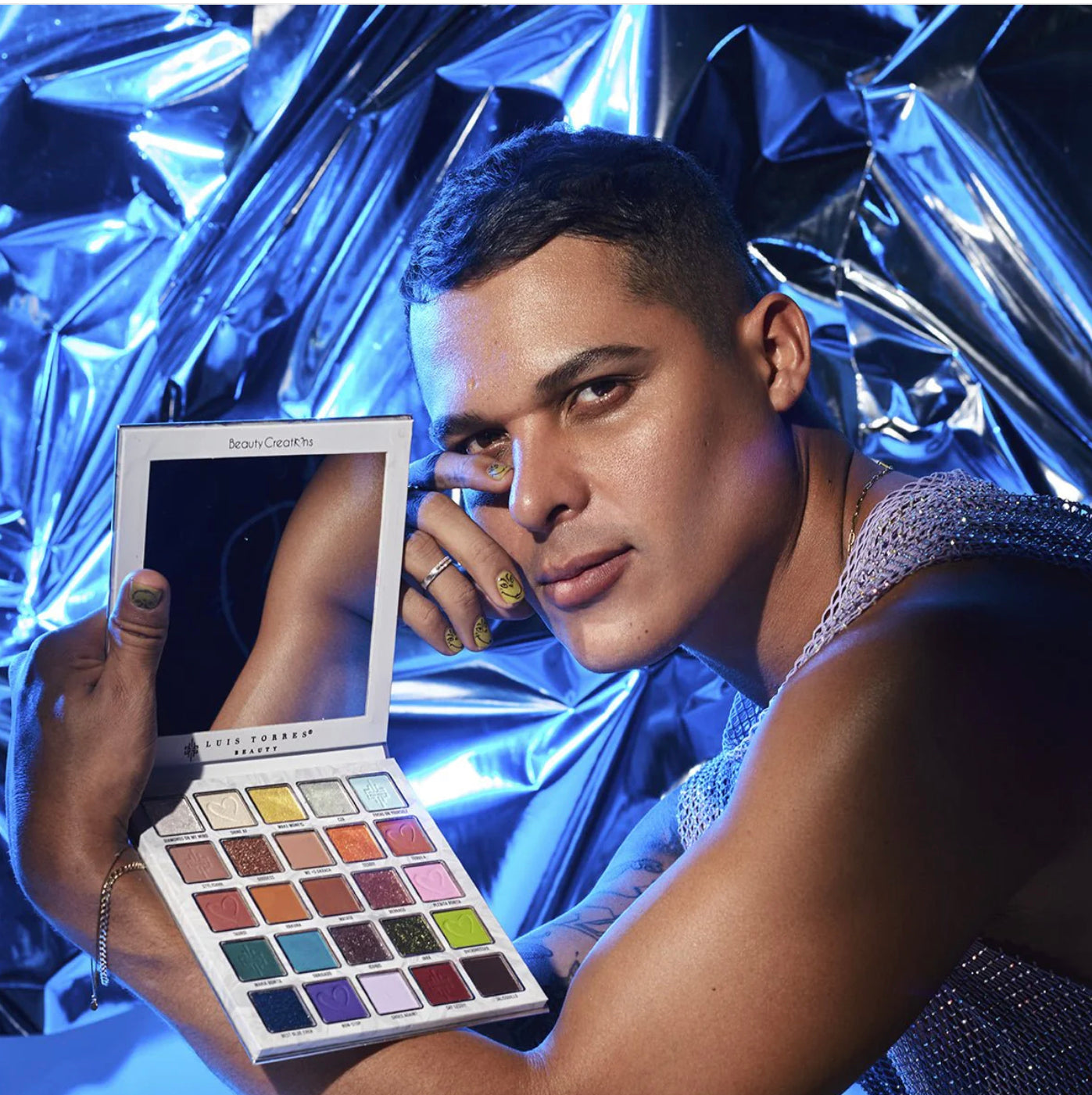 Overdressed Shadow Palette LUIS TORRES X Beauty Creations