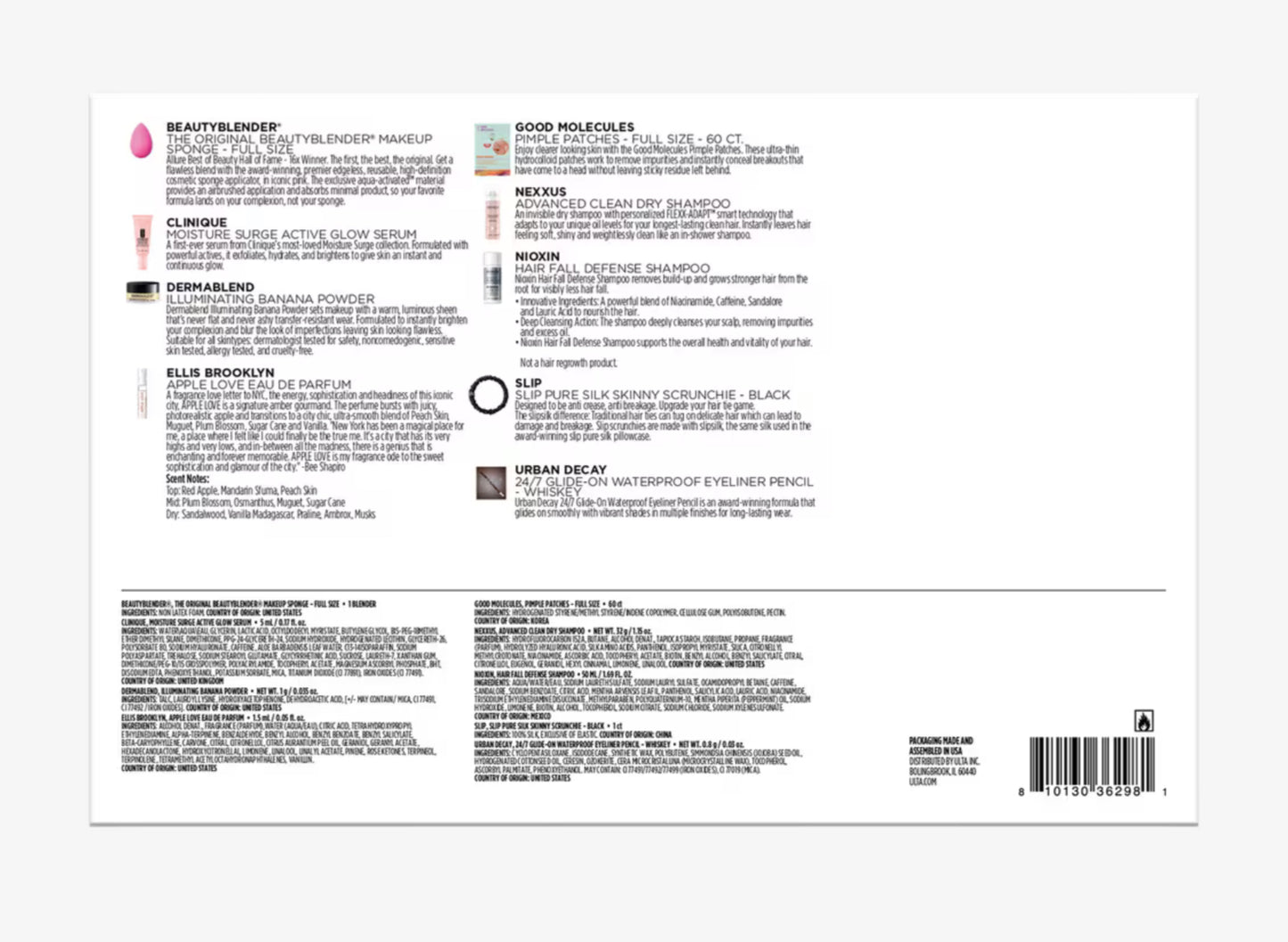 Desk To Dorm: All-In-One Beauty Kit Beauty Finds By ULTA Beauty