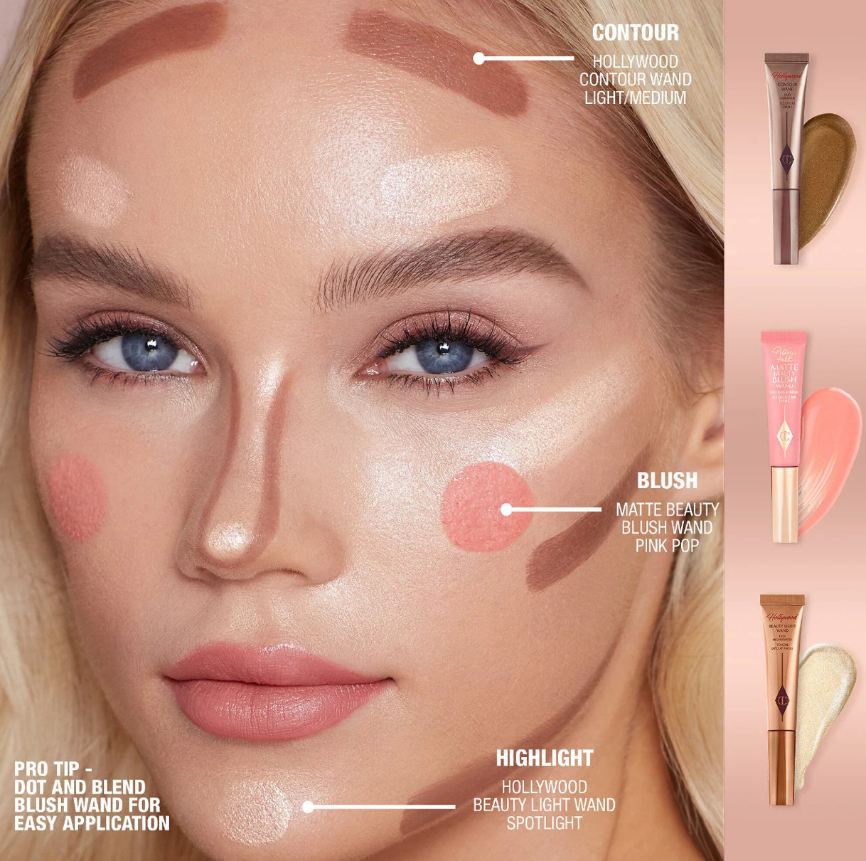 Charlotte Tilbury Matte Beauty Blush Wand