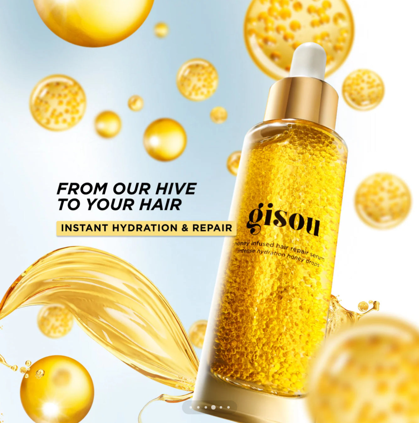 Honey Infused Hair Repair Serum GISOU