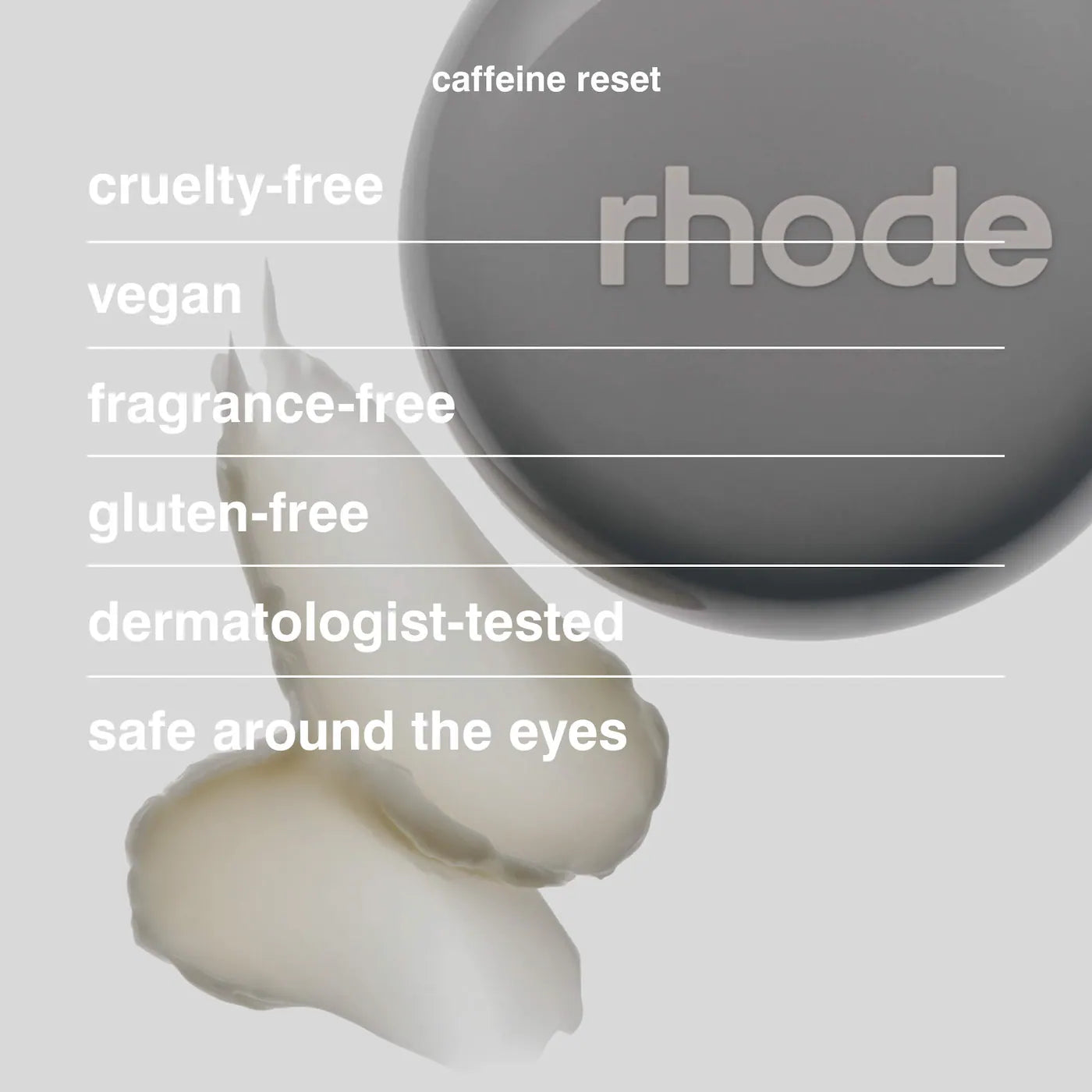 rhode - MINI Caffeine Reset Sculpting Cream Mask