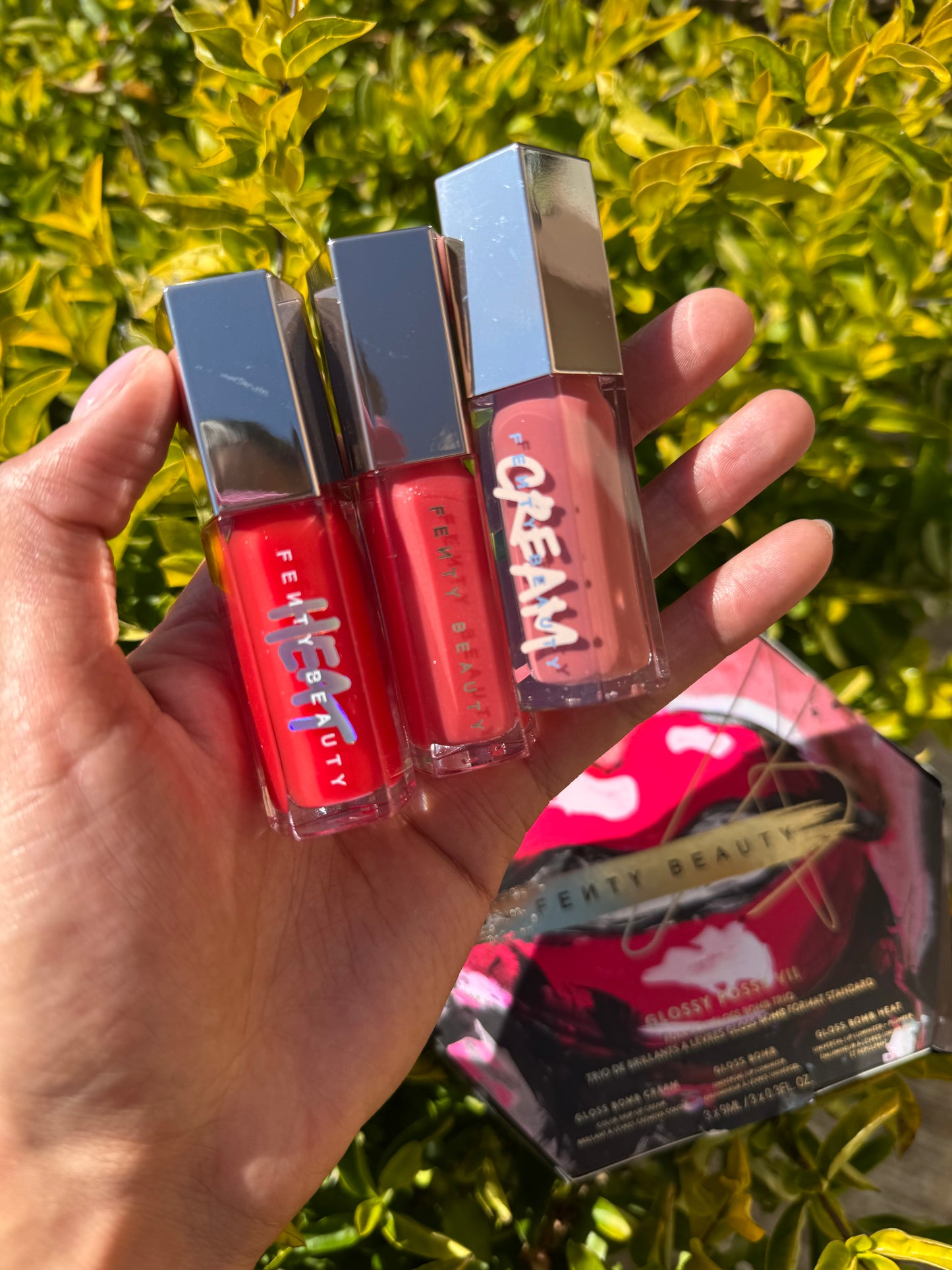 GLOSSY POSSE VOLUME 7.0 FULL-SIZE GLOSS BOMB TRIO- Fenty Beauty
