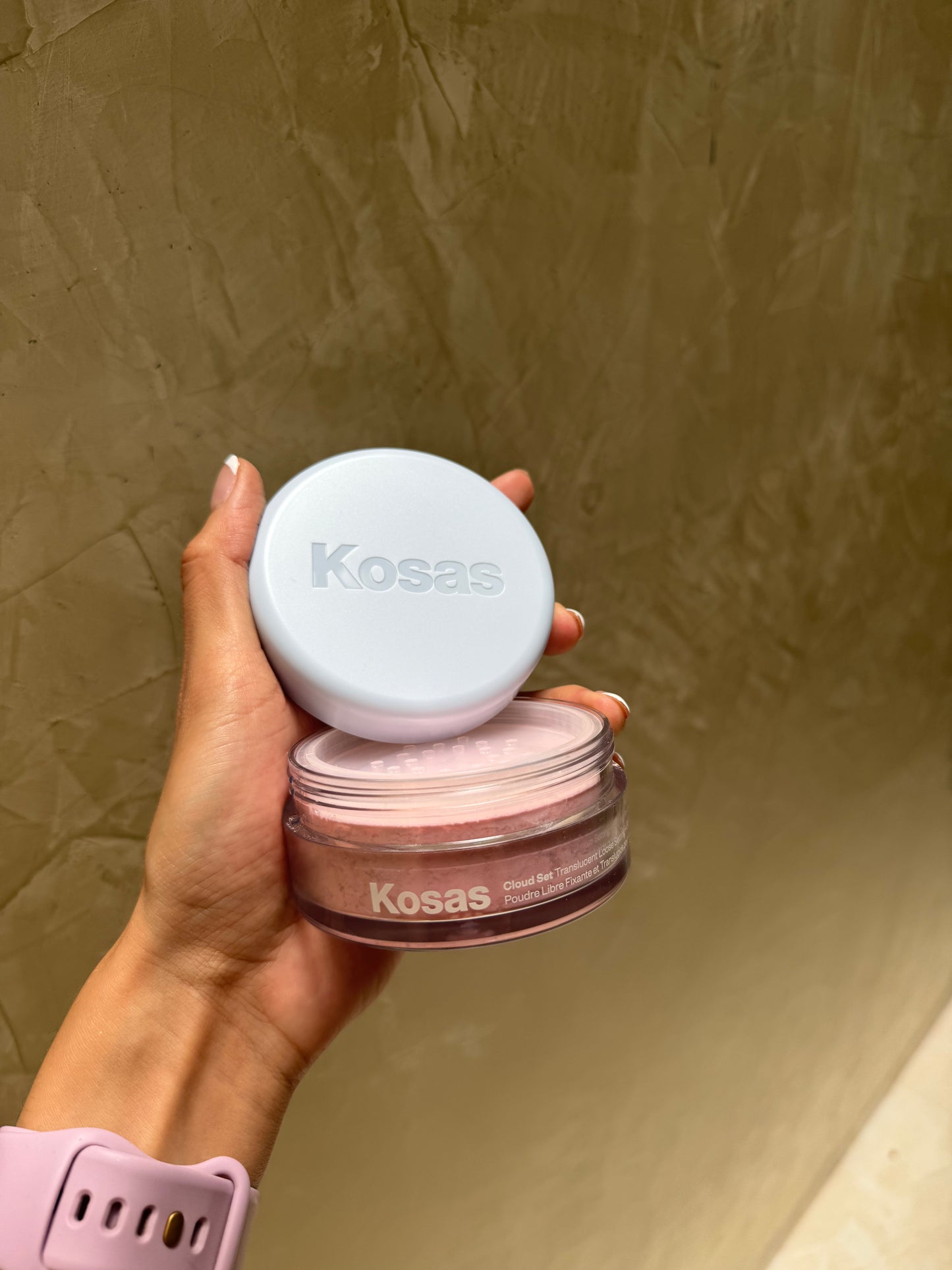 Kosas Cloud Set Loose Translucent Talc-Free Setting + Blurring Powder- CANDY