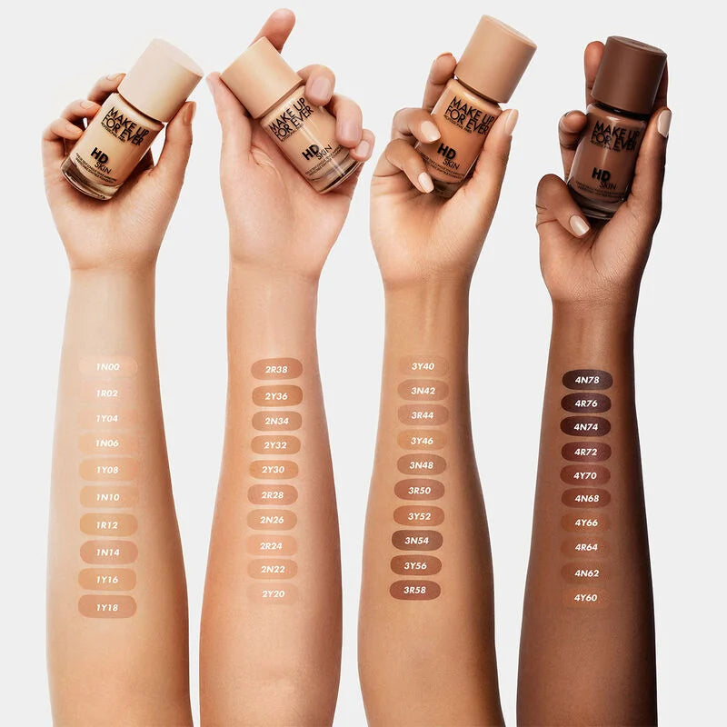 HD SKIN- Undetectable foundation: natural finish Make Up for Ever