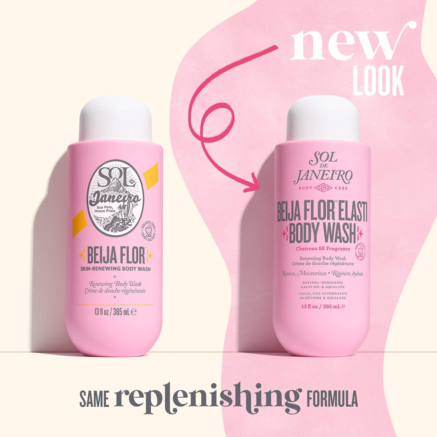 Mini Sol de Janeiro Beija Flor™ Renewing Body Wash 90ml