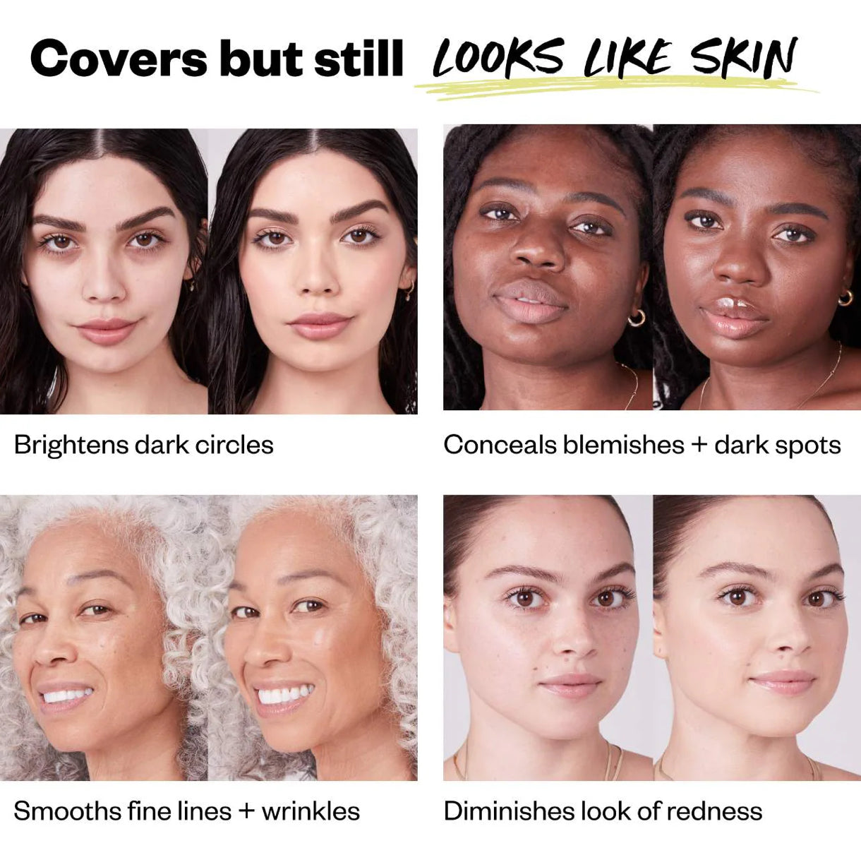 Kosas Mini Revealer Super Creamy + Brightening Concealer with Caffeine and Hyaluronic Acid Tono- 1.5C