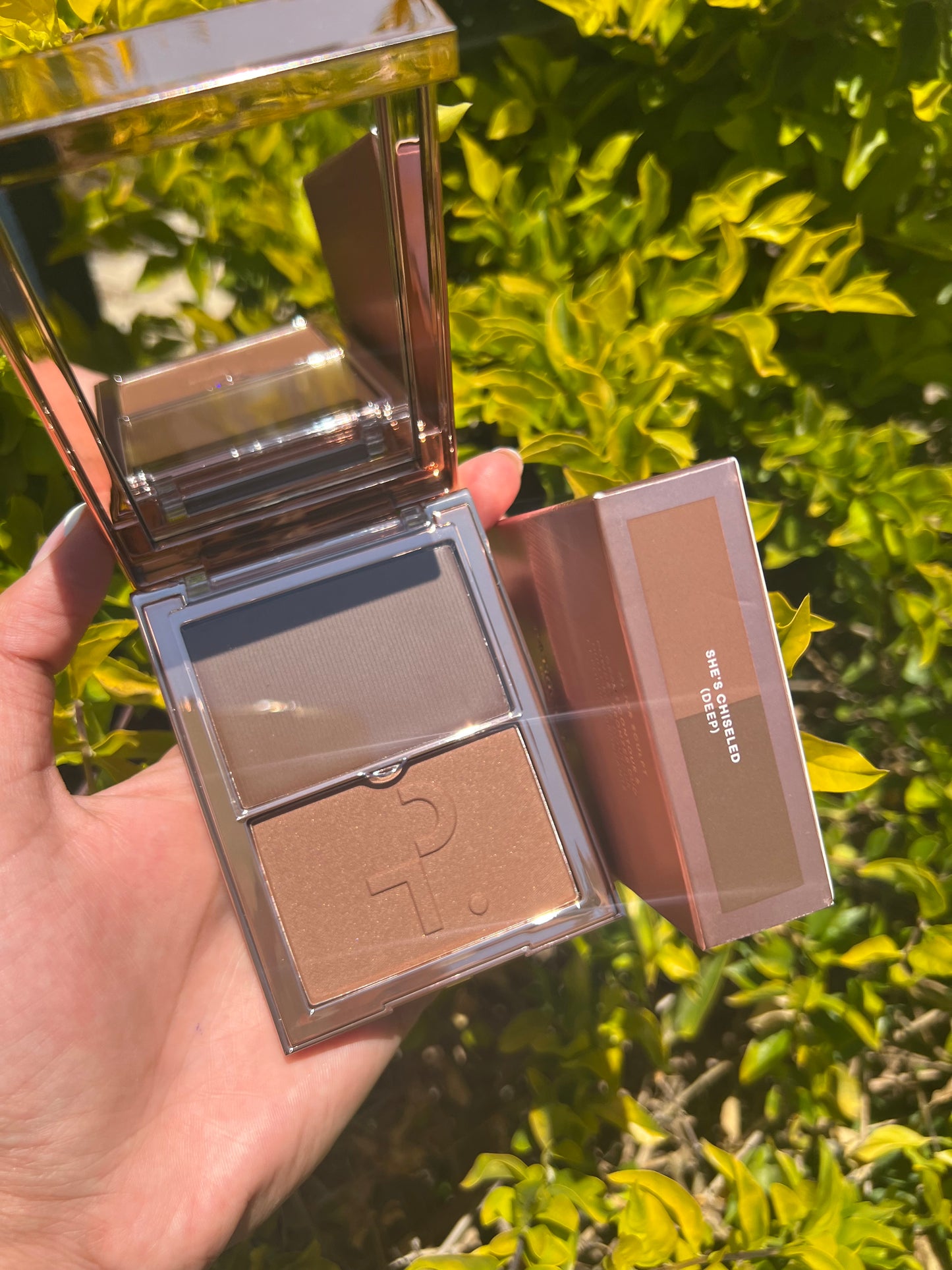 Major Sculpt Crème Contour Powder Bronzer Duo Patrick Ta SHE’S CHISELED (DEEP)