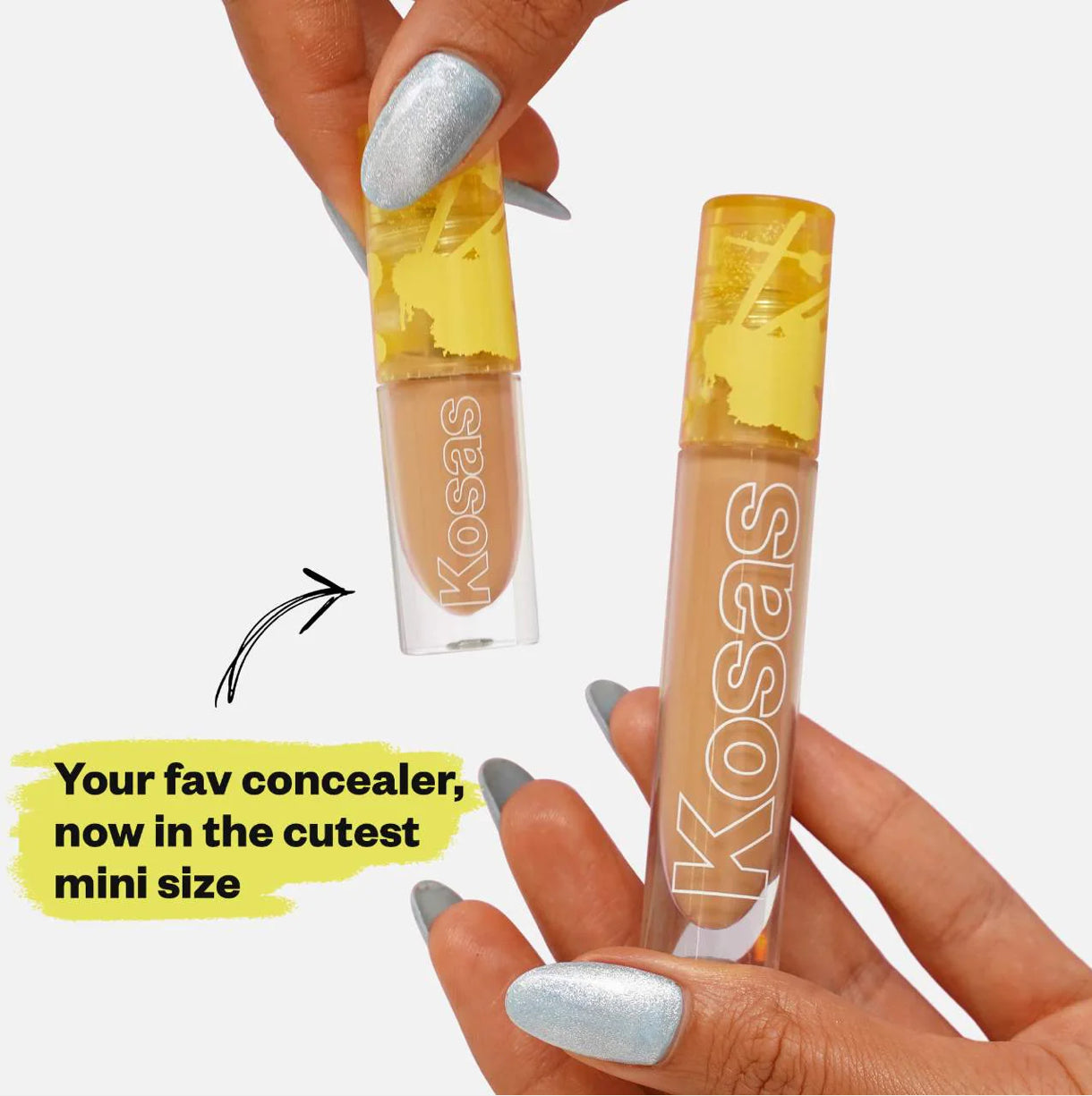 Kosas Mini Revealer Super Creamy + Brightening Concealer with Caffeine and Hyaluronic Acid Tono- 1.5C