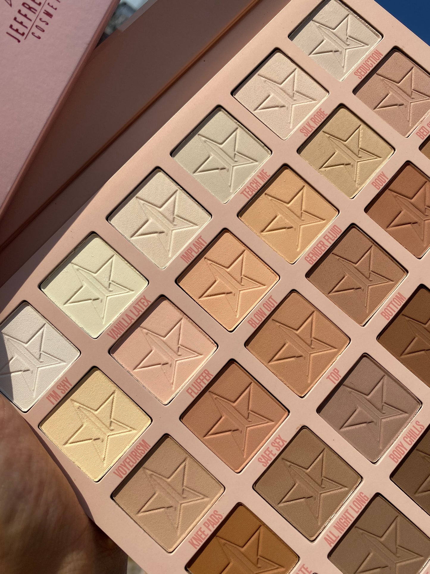 Orgy palette Jeffree Star