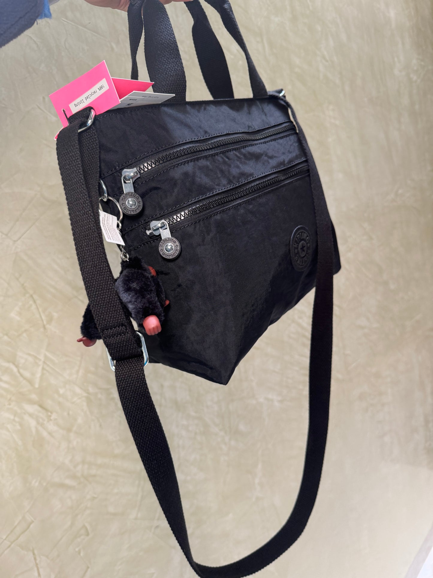 Crossbody Kipling Negra