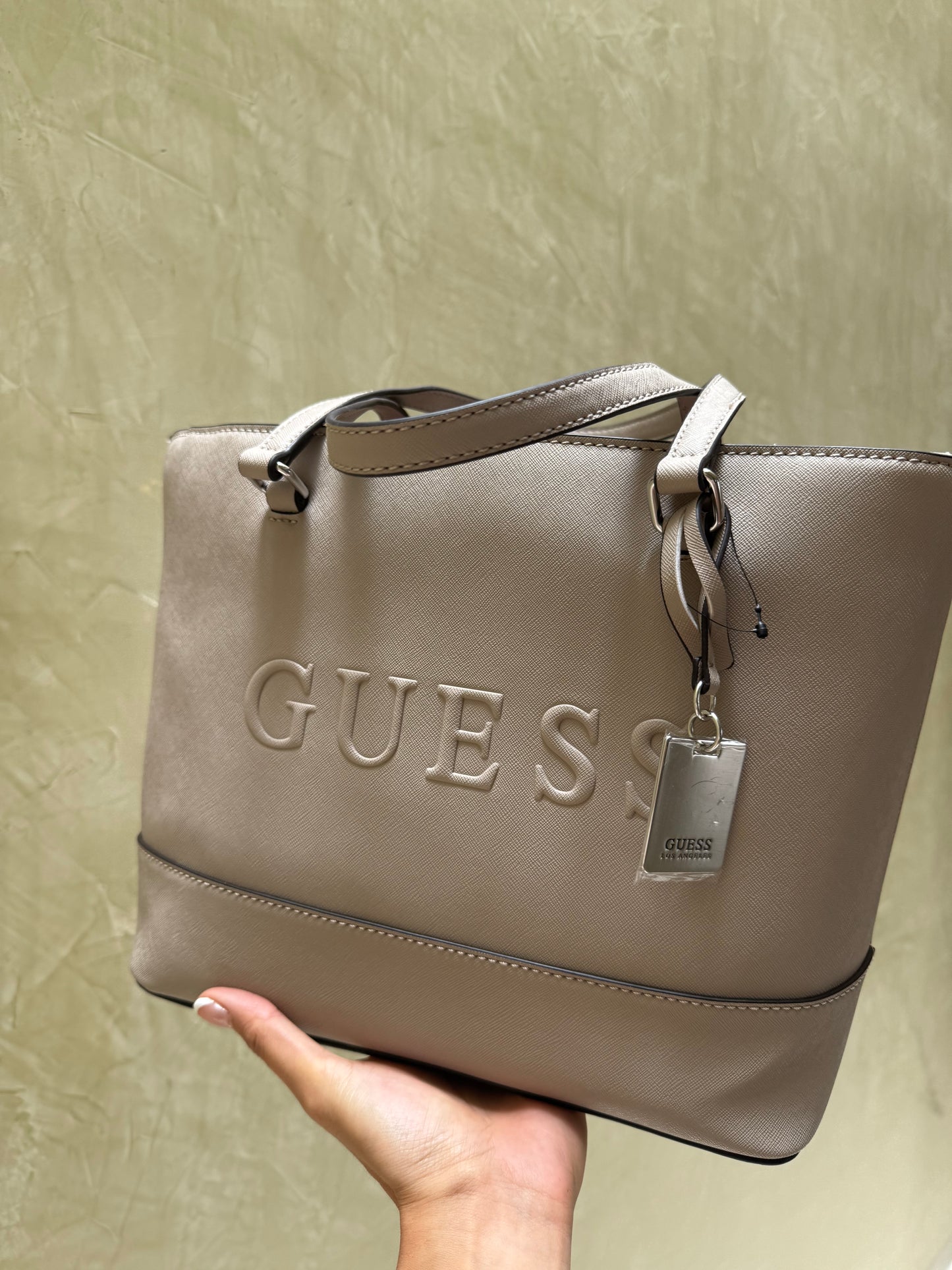 Shoulder Bag GUESS Beige