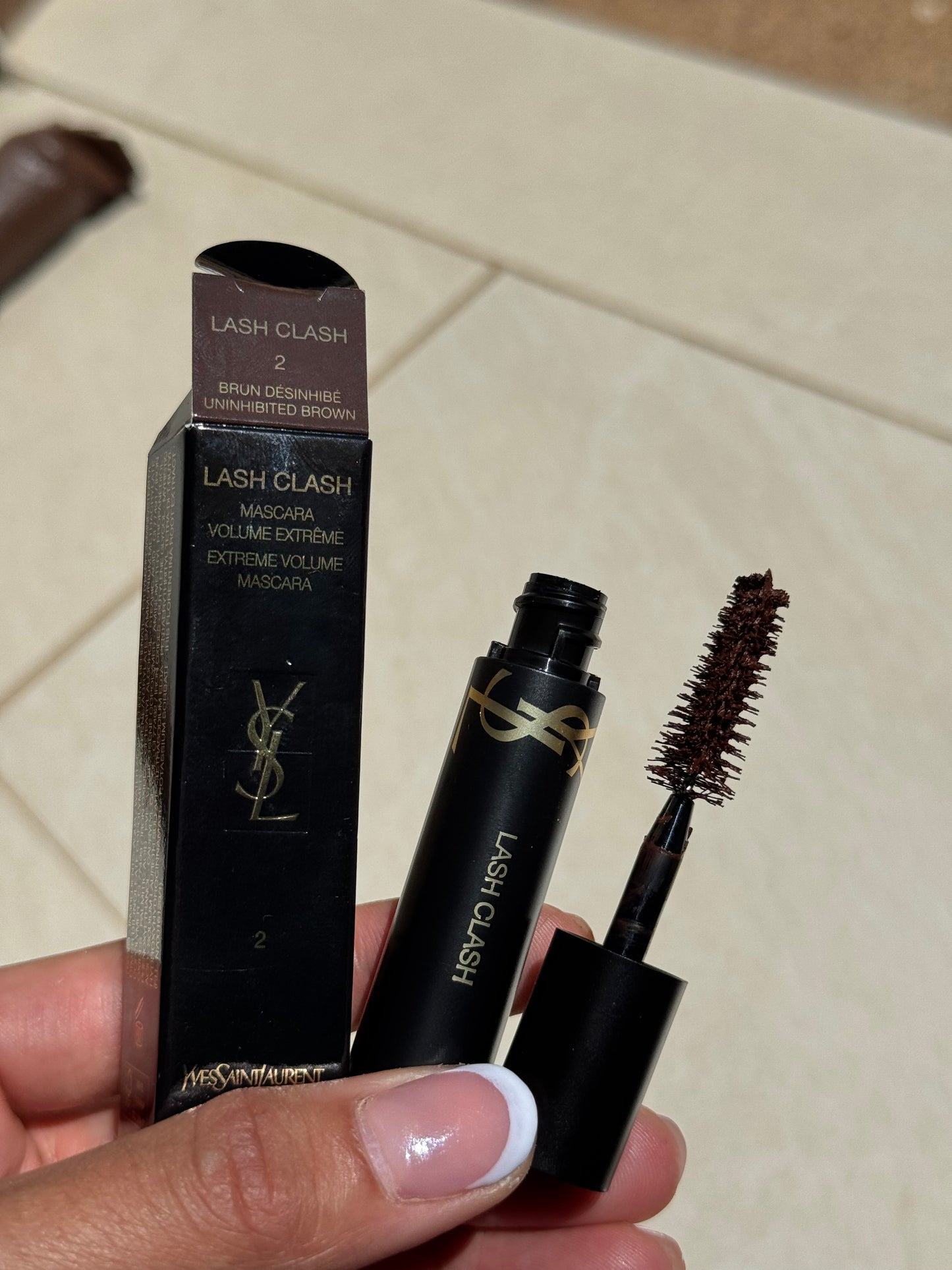Mini mascara de pestañas YSL Cafe