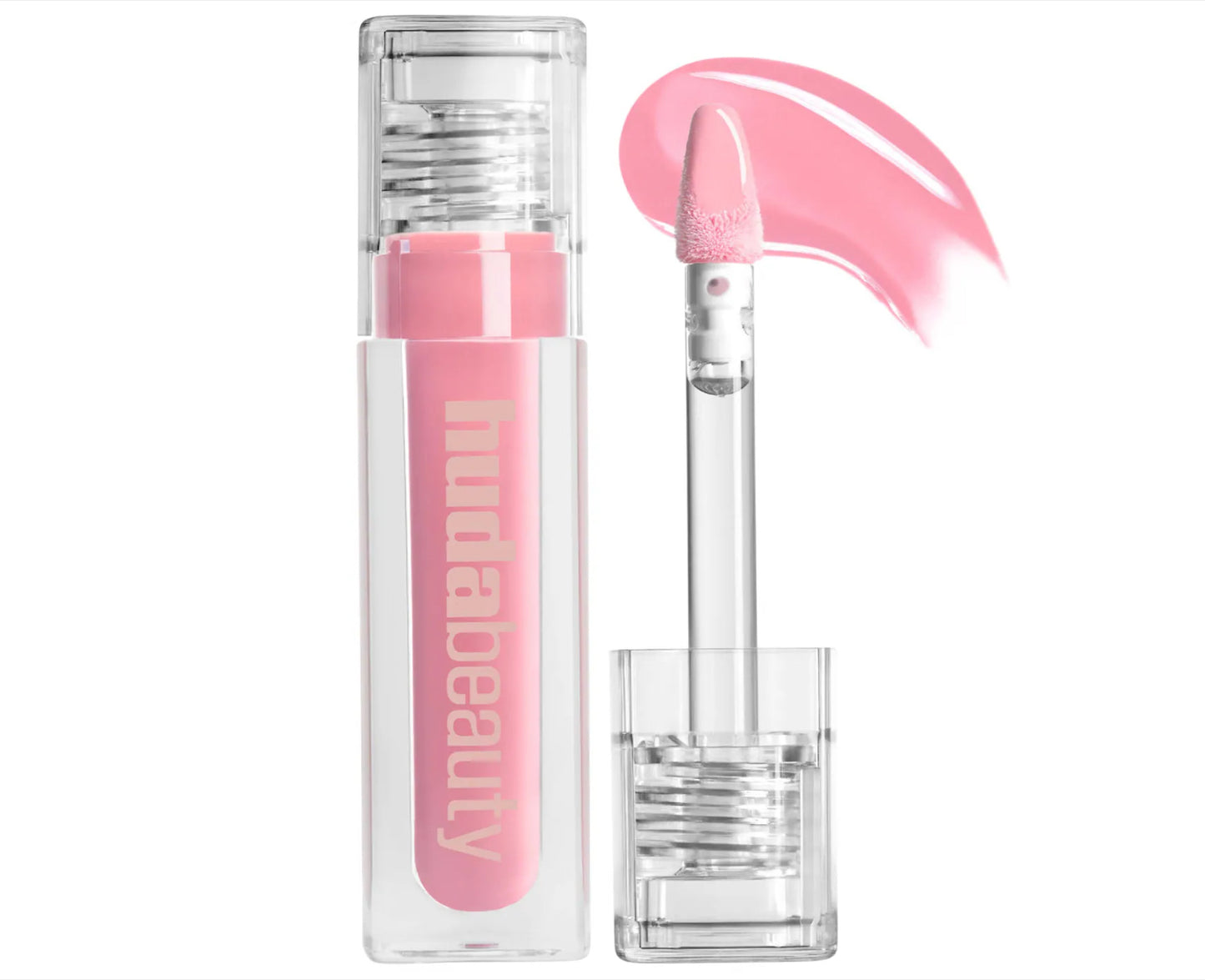 HUDA BEAUTY
Faux Filler Shiny Non-Sticky Lip Gloss Tono- UUU-BABY