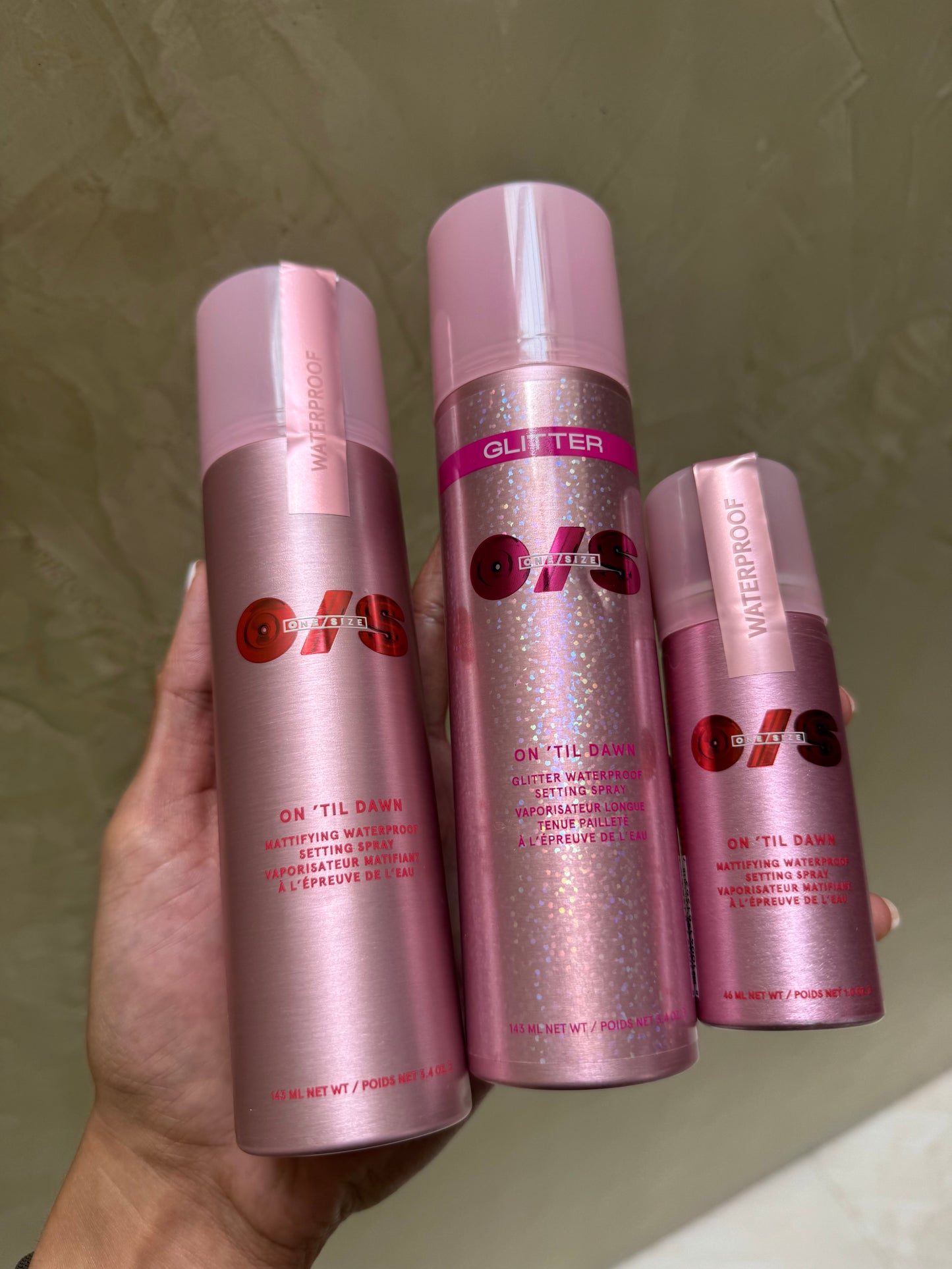 Mini On 'Til Dawn Mattifying Waterproof Setting Spray One Size 46ml Fijador