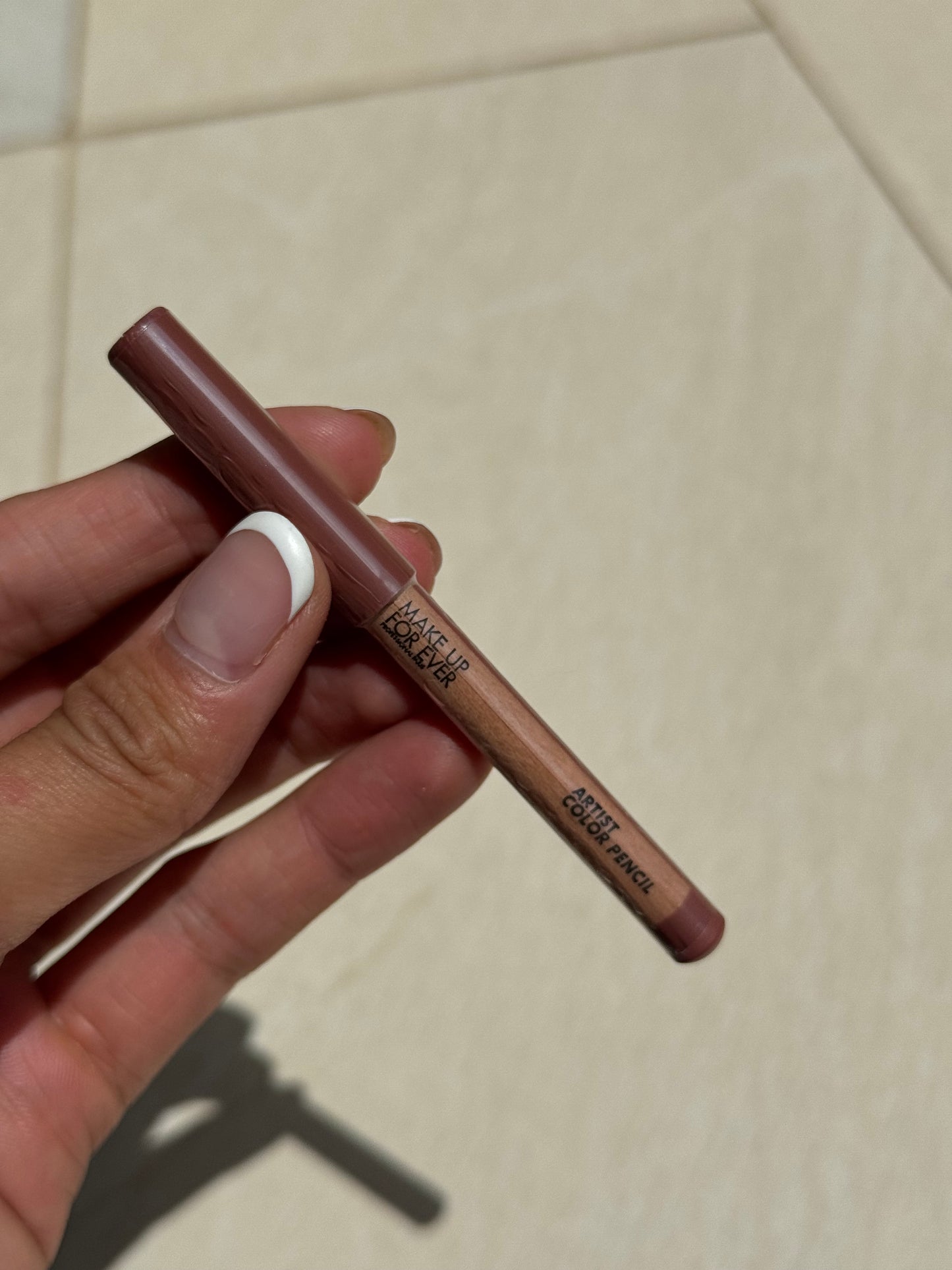 MAKE UP FOR EVER Mini Artist Color Pencil Longwear Lip Liner tono- 606 Wherever Walnut