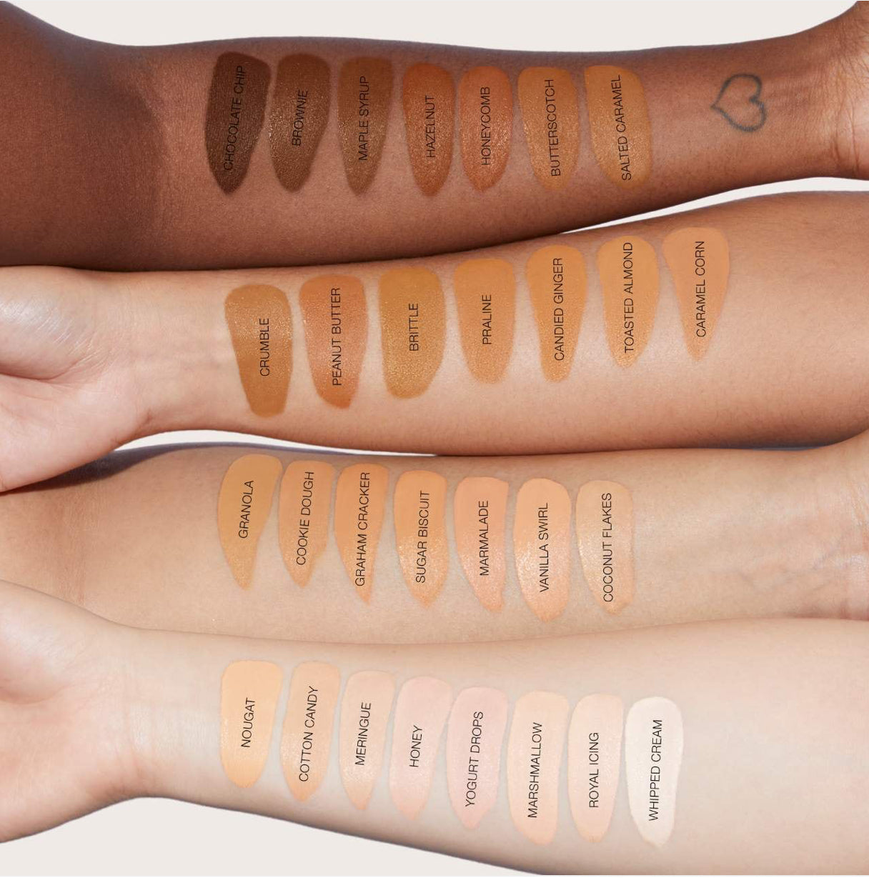 HUDA BEAUTY
#FauxFilter Matte Buildable Coverage Waterproof Concealer Tono- 2.1N Meringue