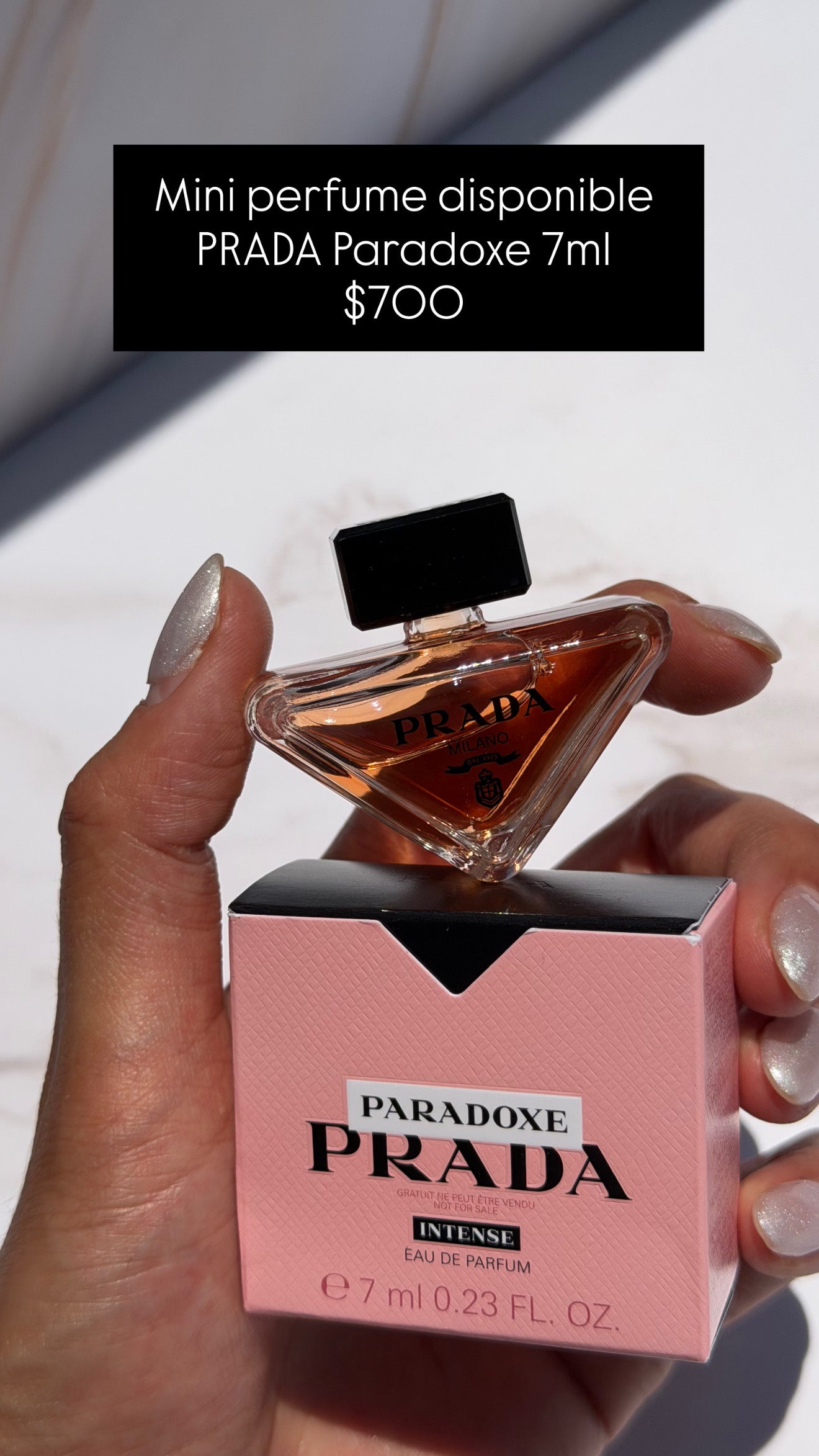 Prada- Mini Paradoxe Intense Eau De Parfum 7ml