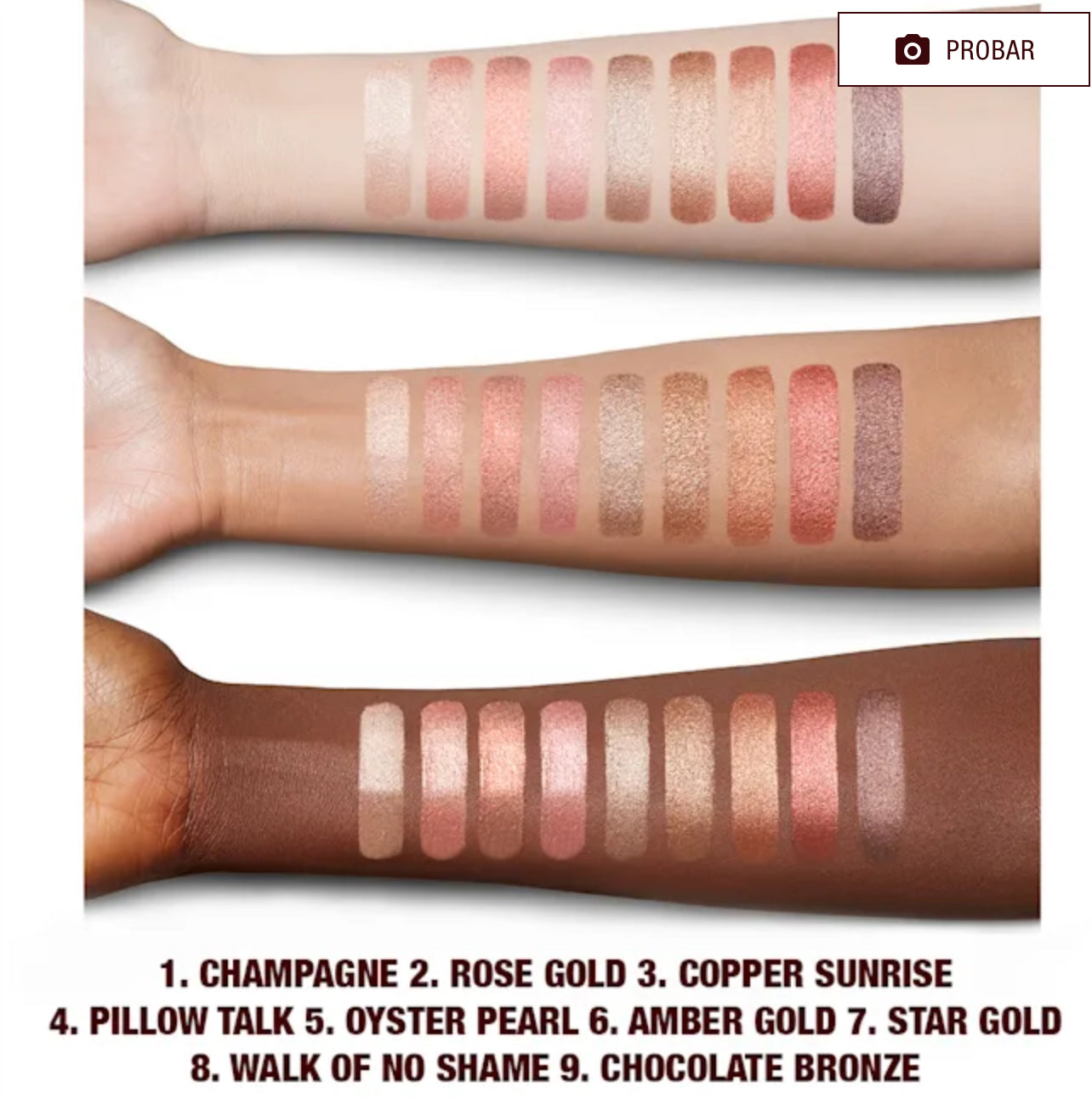 Charlotte Tilbury Eyes To Mesmerize Cream Eyeshadow- AMBER GOLD