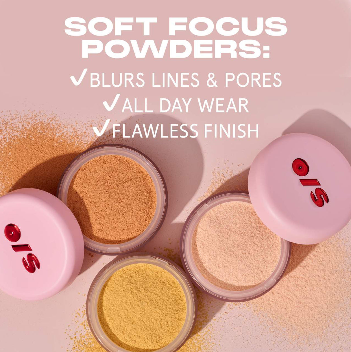 ONE/SIZE by Patrick Starrr Ultimate Blurring Setting Powder ULTRA PEACH