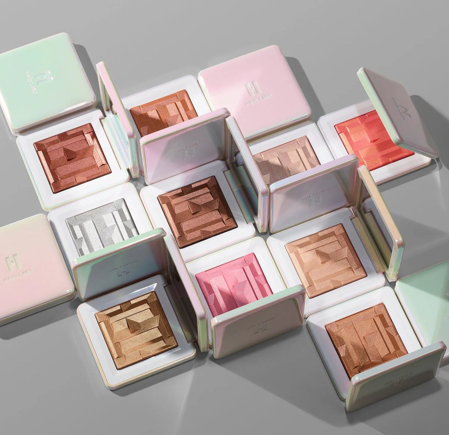 Bio-Radiant Gel-Powder Highlighter Haus Labs- FIRE OPAL