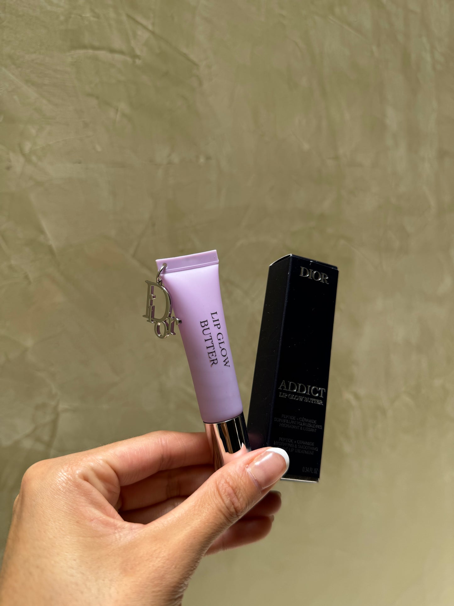 Lip Glow Butter Hydrating Gloss Balm DIOR 102 Glazed Lavender