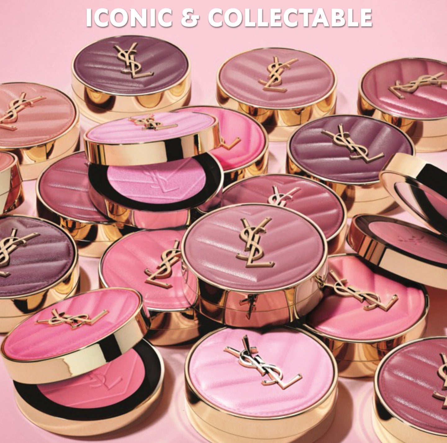 Make me Blush 24H Biuldable Blurring Powder Blush YSL- 57 CORAL CLASH