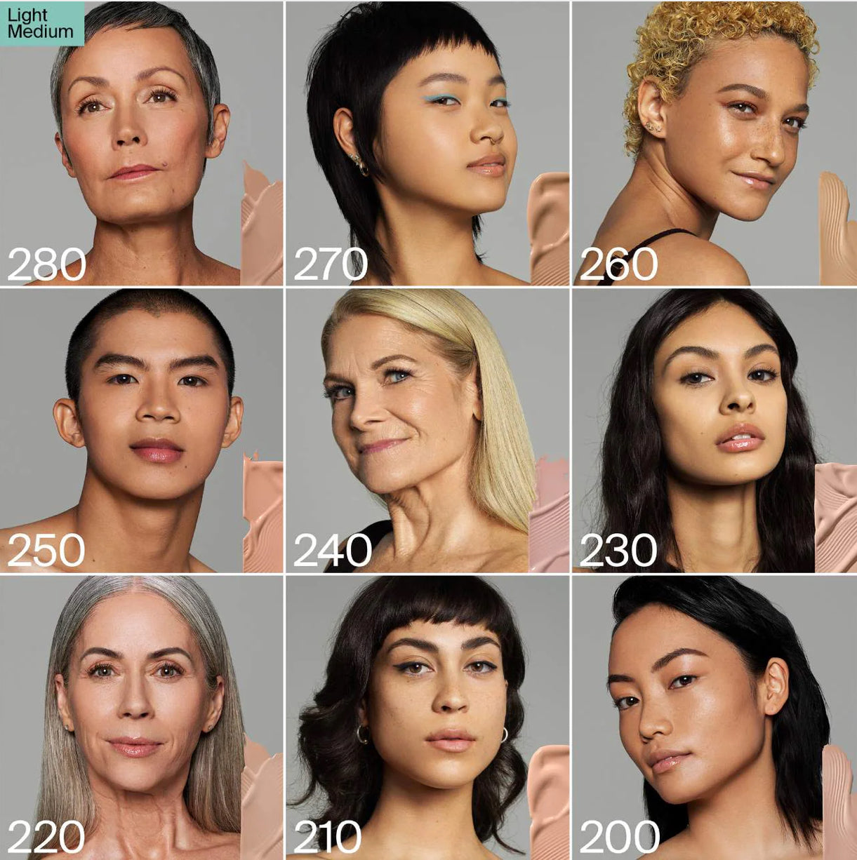 HAUS LABS BY LADY GAGA
Triclone Skin Tech Medium Coverage Foundation with Fermented Arnica Tono- 250 Light Medium Neutral