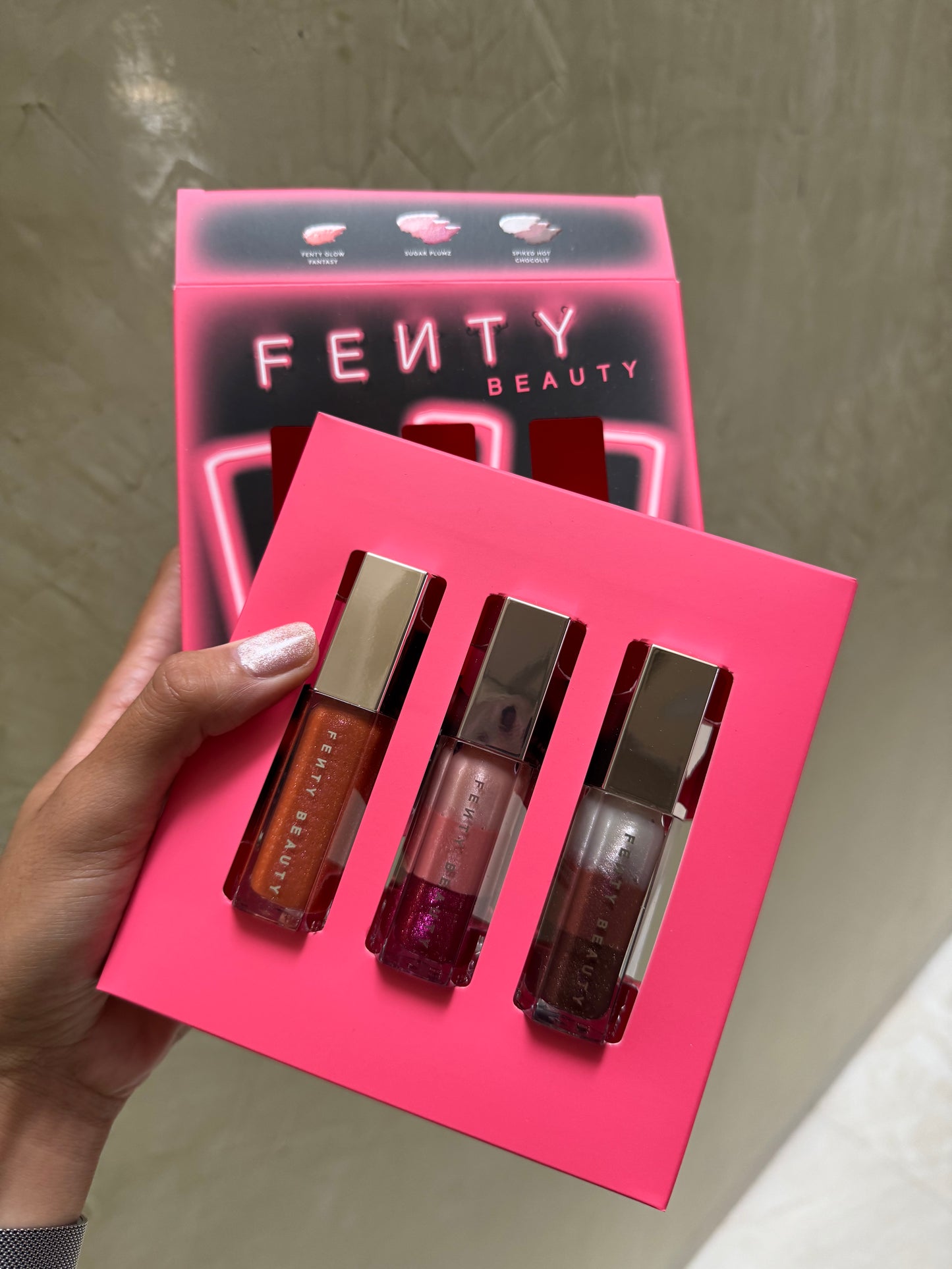 Fenty Beauty by Rihanna Glossy Posse VIII 3-Piece Lip Luminizer Set