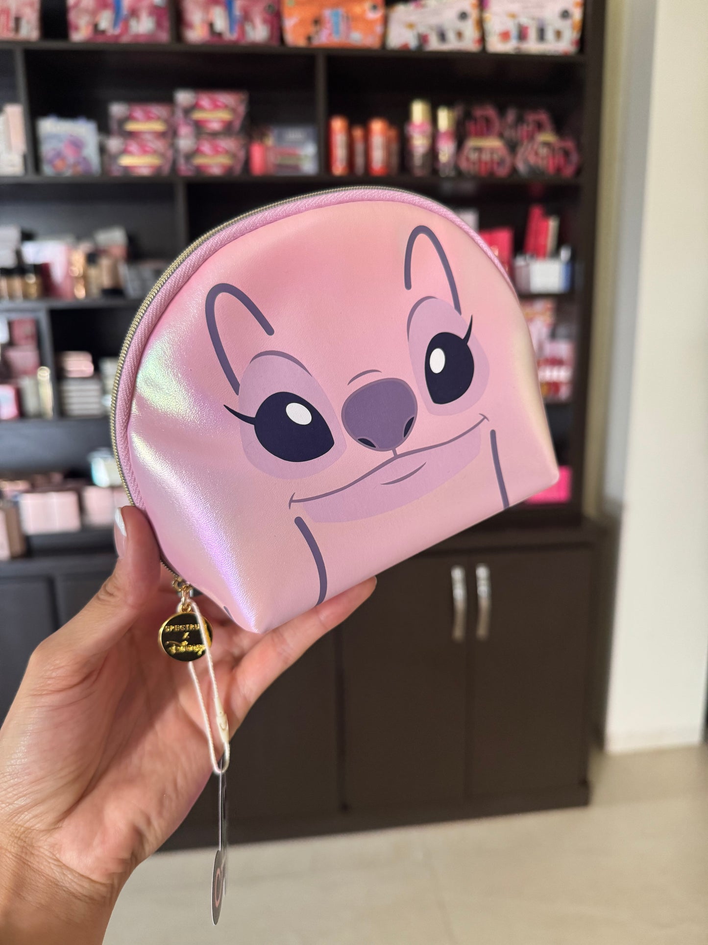 Cosmetiquera Angel de Stitch X Spectrum