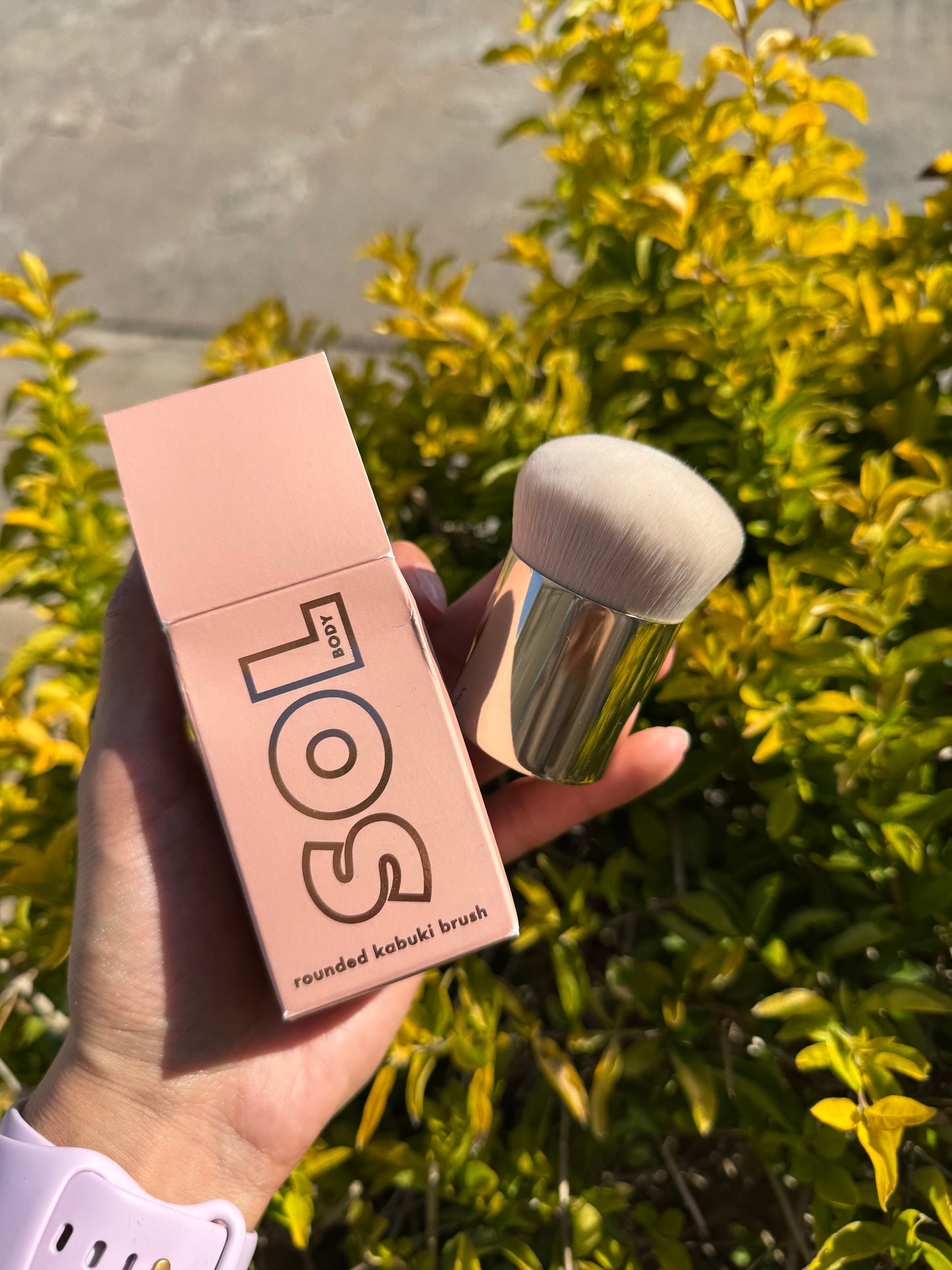 Sol Body- Colour Pop- Rounded Kabuki Brush