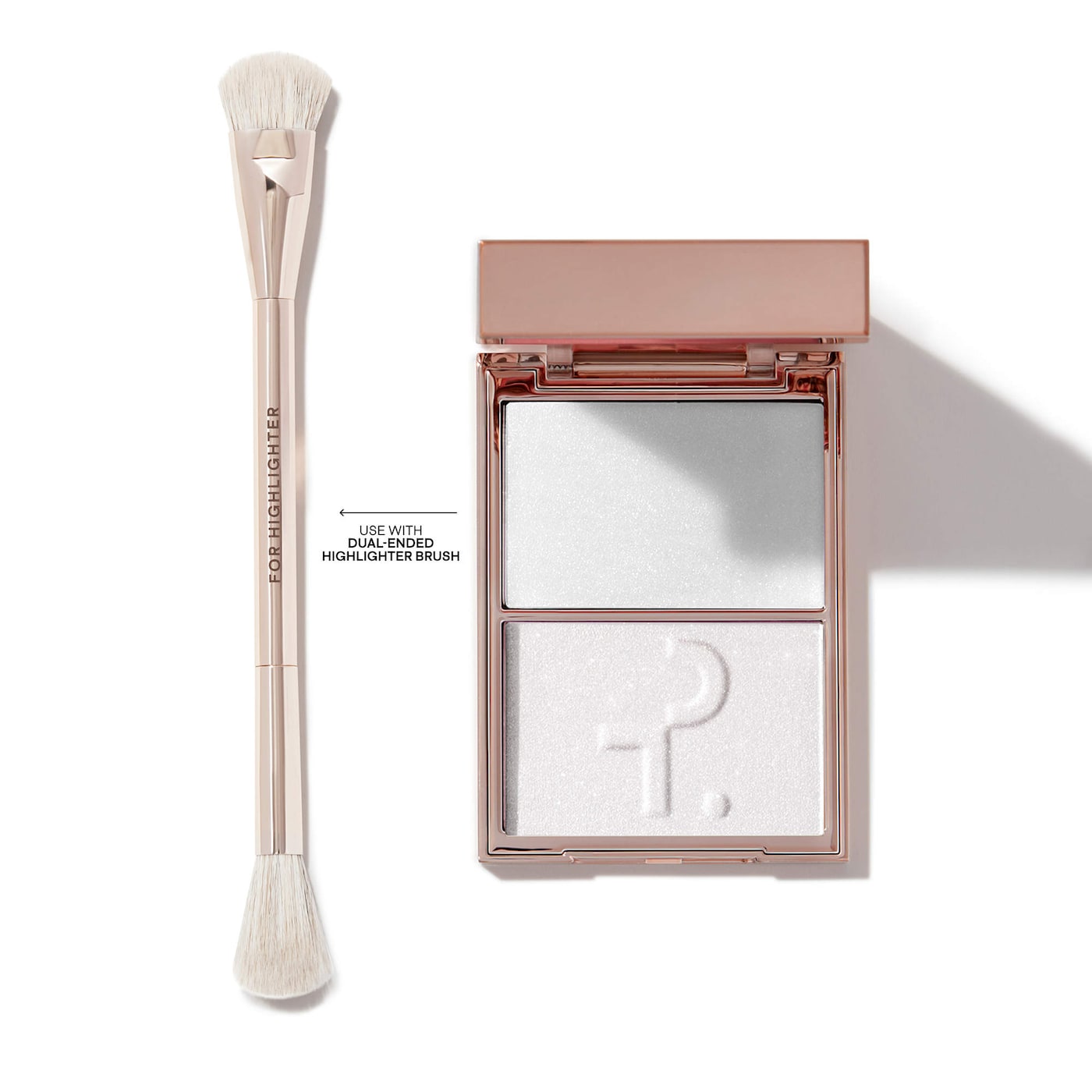 PATRICK TA Major Glow Crème & Powder Light Reflecting Translucent Highlighter Duo DADDY
