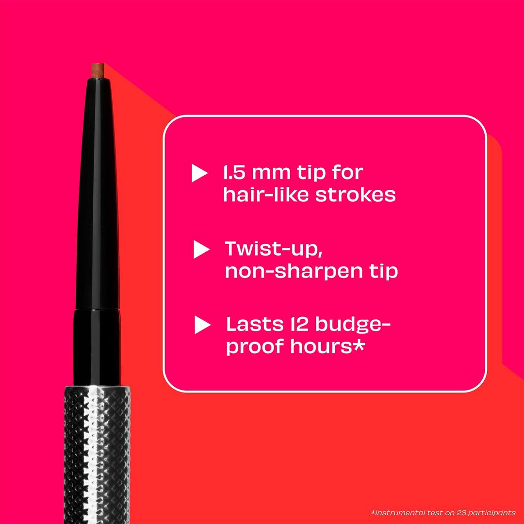 MINI Benefit Cosmetics Precisely, My Brow Pencil Waterproof Eyebrow Definer Tono- 4