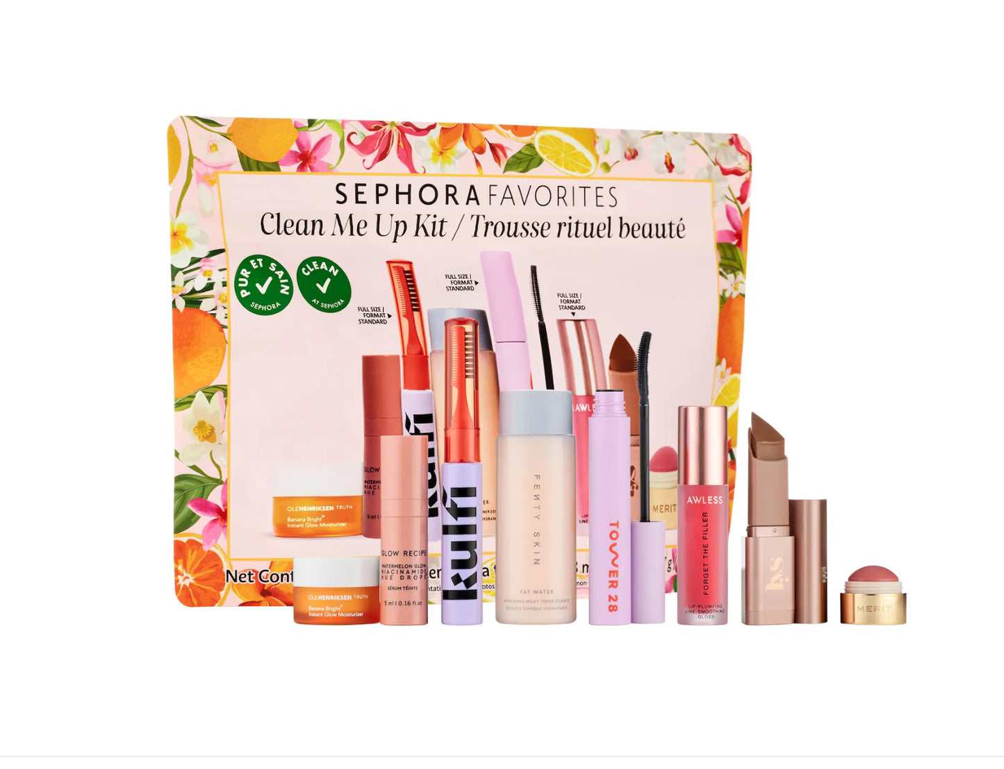 Sephora Favorites
Clean Me Up Makeup and Skincare Value Set