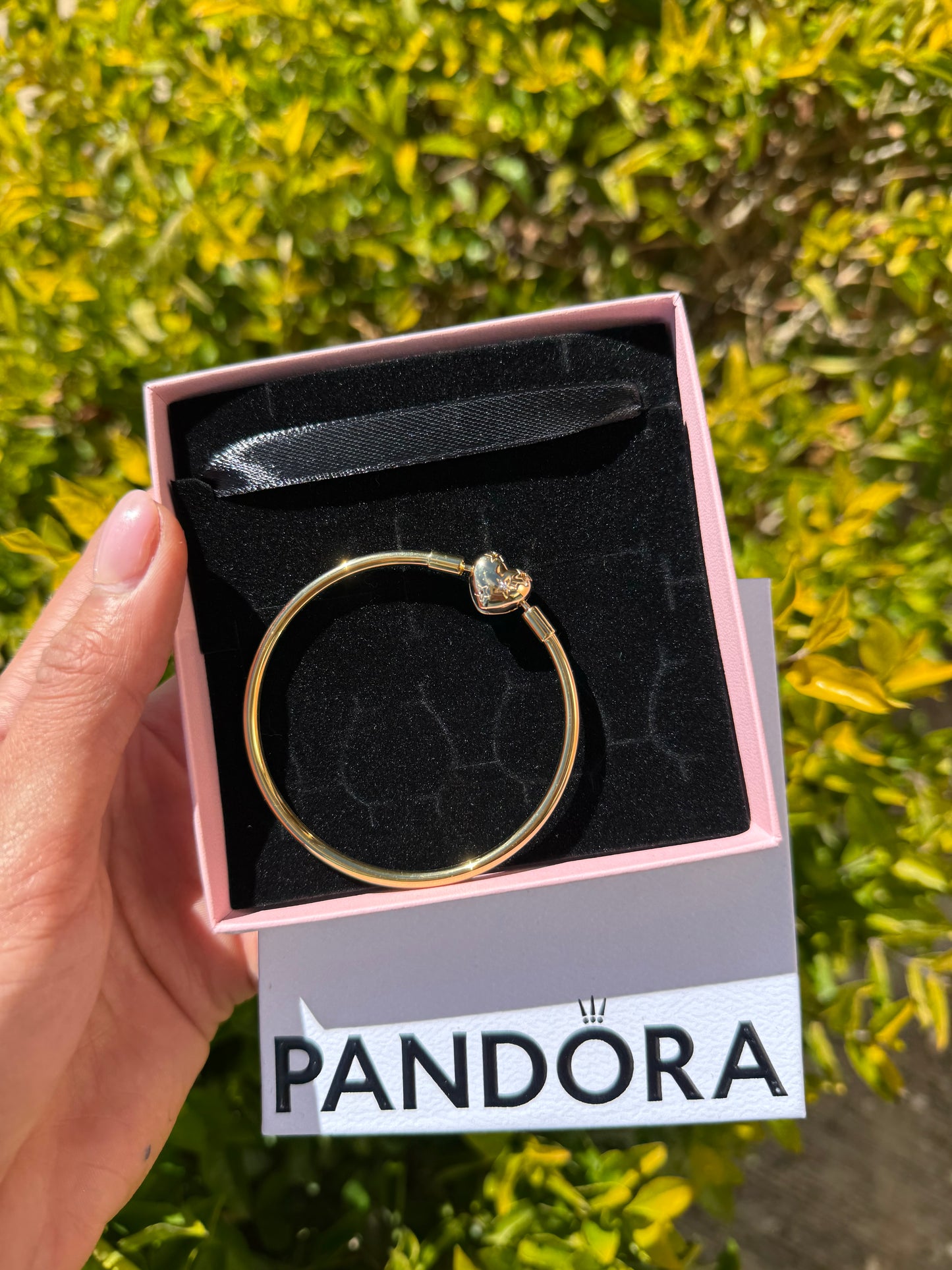 Brazalete Rígido Oro PANDORA 16cm- 17cm