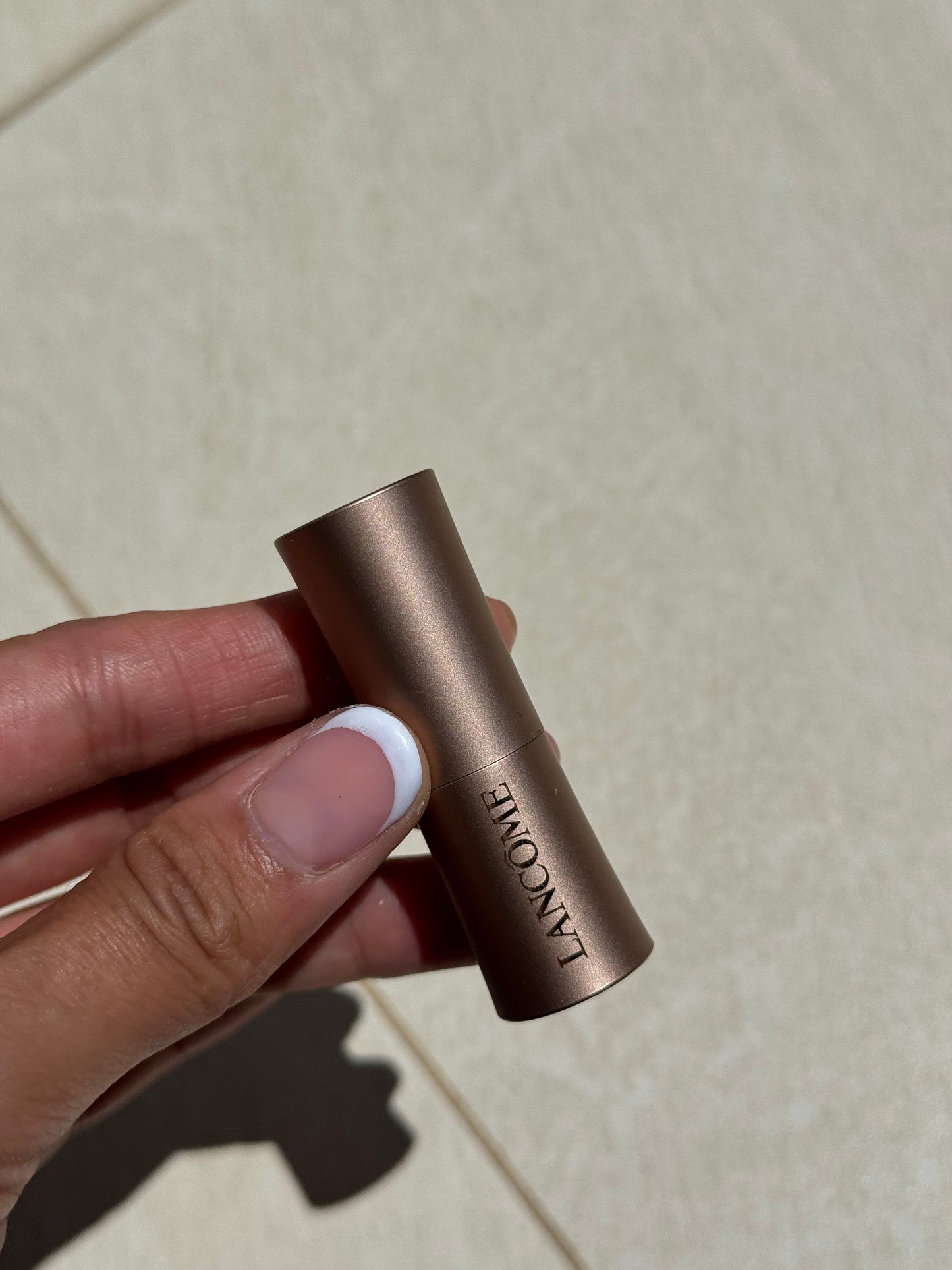 Mini L'absolu Rouge Intimatte LANCOME Tono- 274 French Tea 1.6g