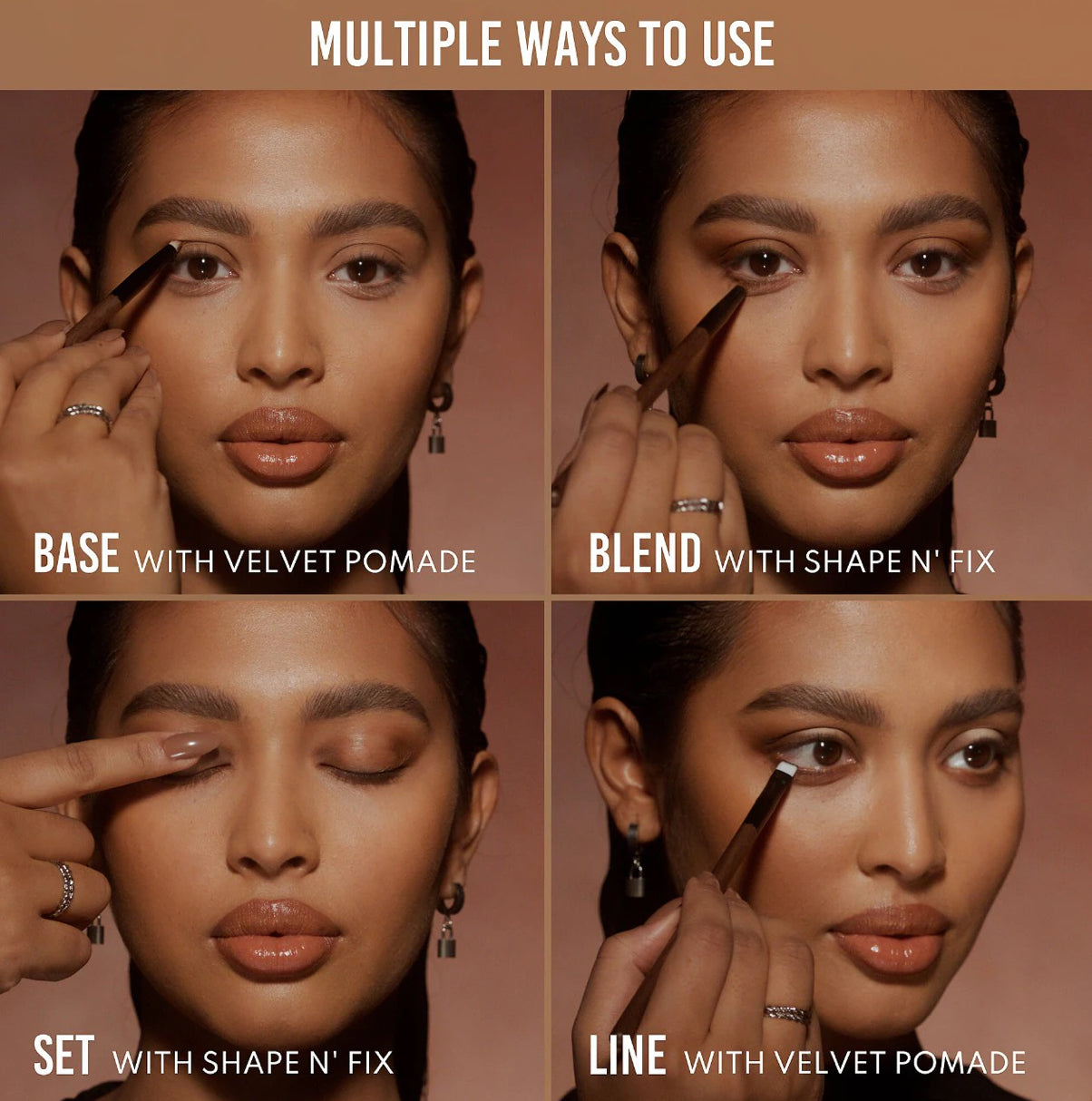 Danessa Myricks Beauty Groundwork: Defining Neutrals - Palette For Eyes, Brows, Face & Lips