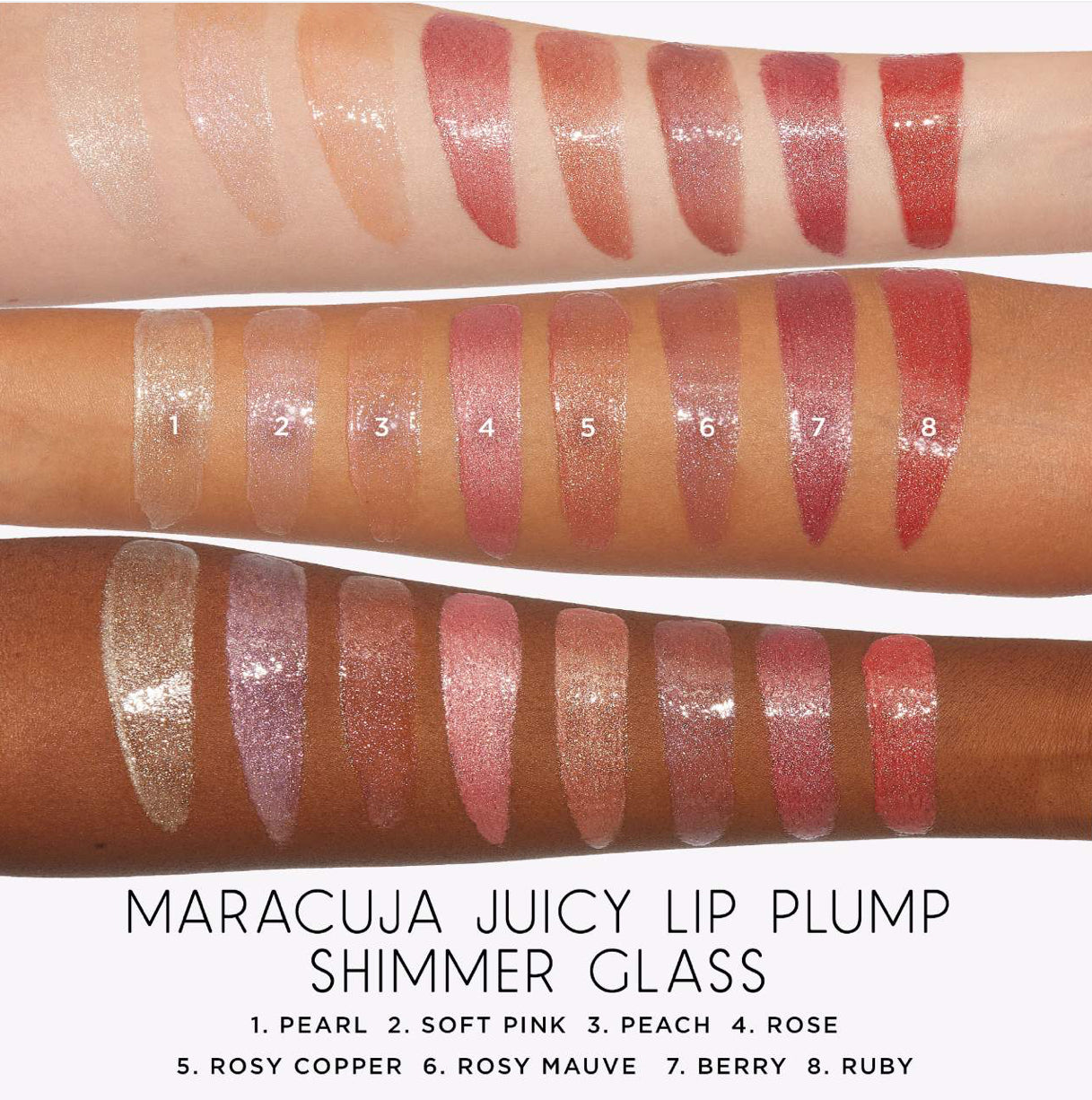TARTE Maracuja Juicy Lip Plump Gloss- tono- ROSY COPPER