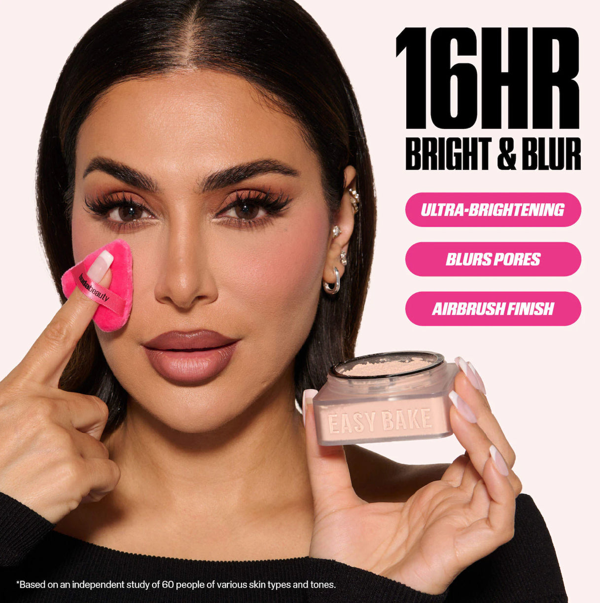 HUDA BEAUTY
Easy Bake Blurring Loose Baking & Setting Powder Tono- Banana Bread